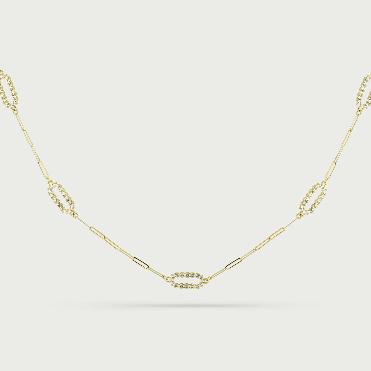 Linked Luxe Gold Necklace