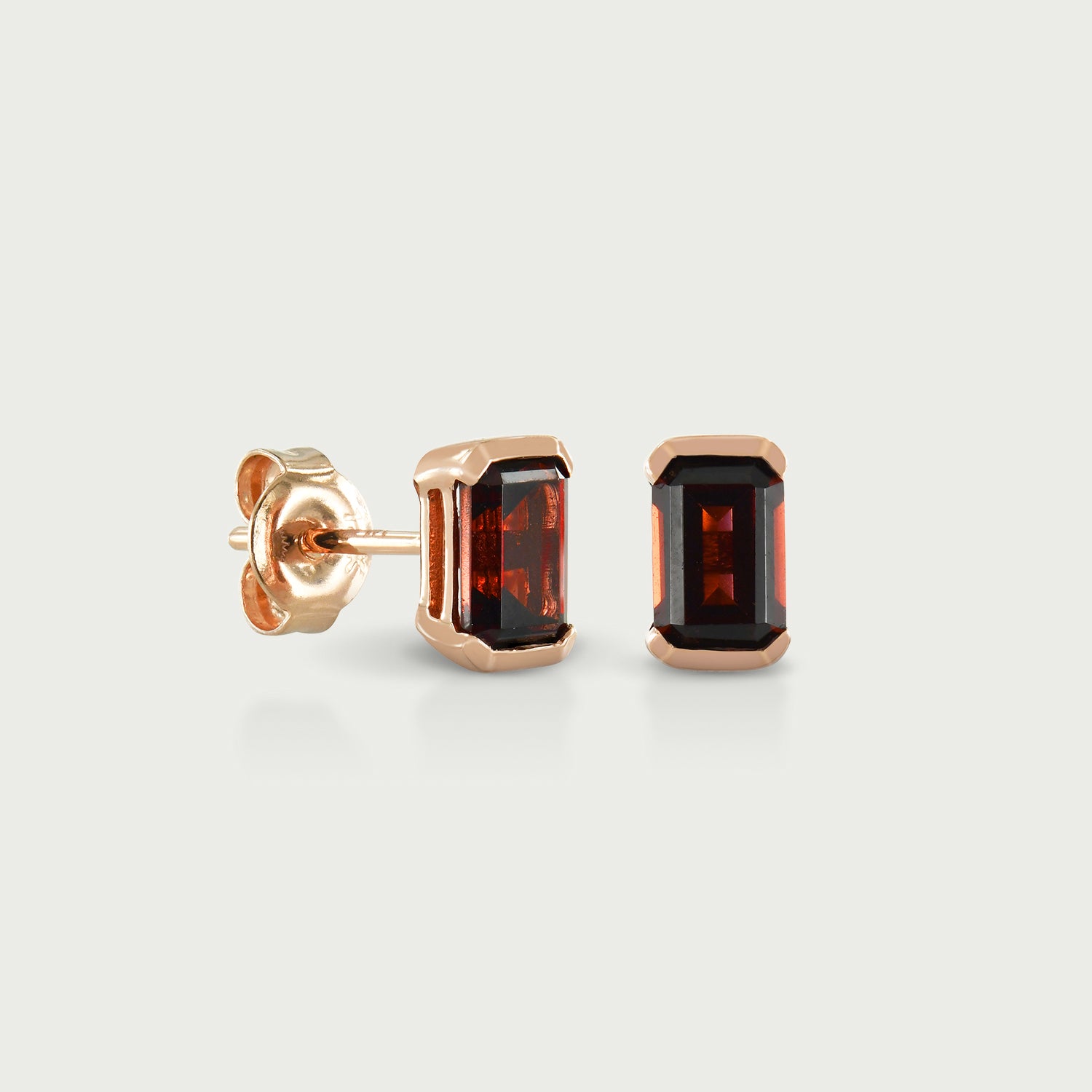 Dancing Light Gemstone Stud Earrings