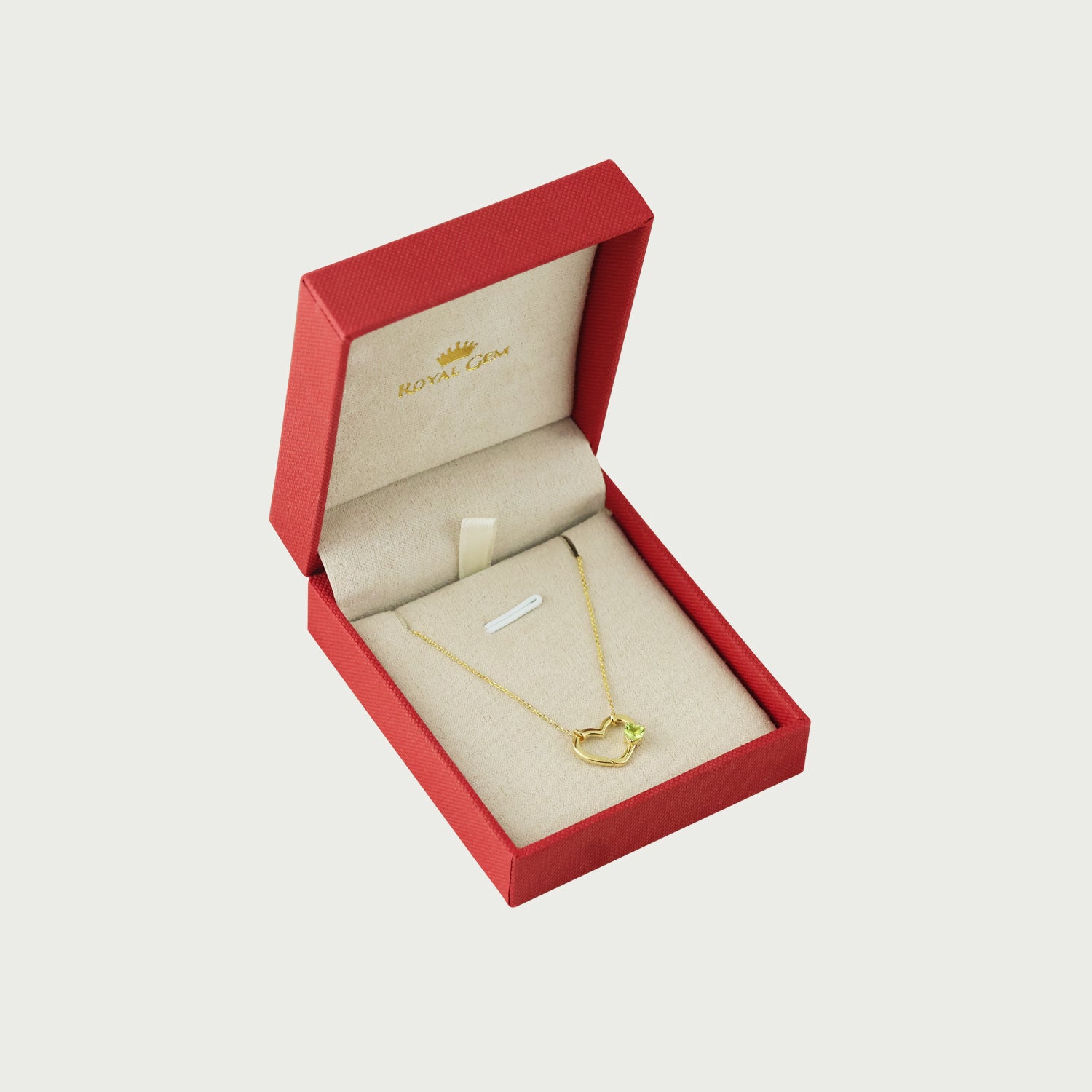 Heart & Spark Gemstone Necklace