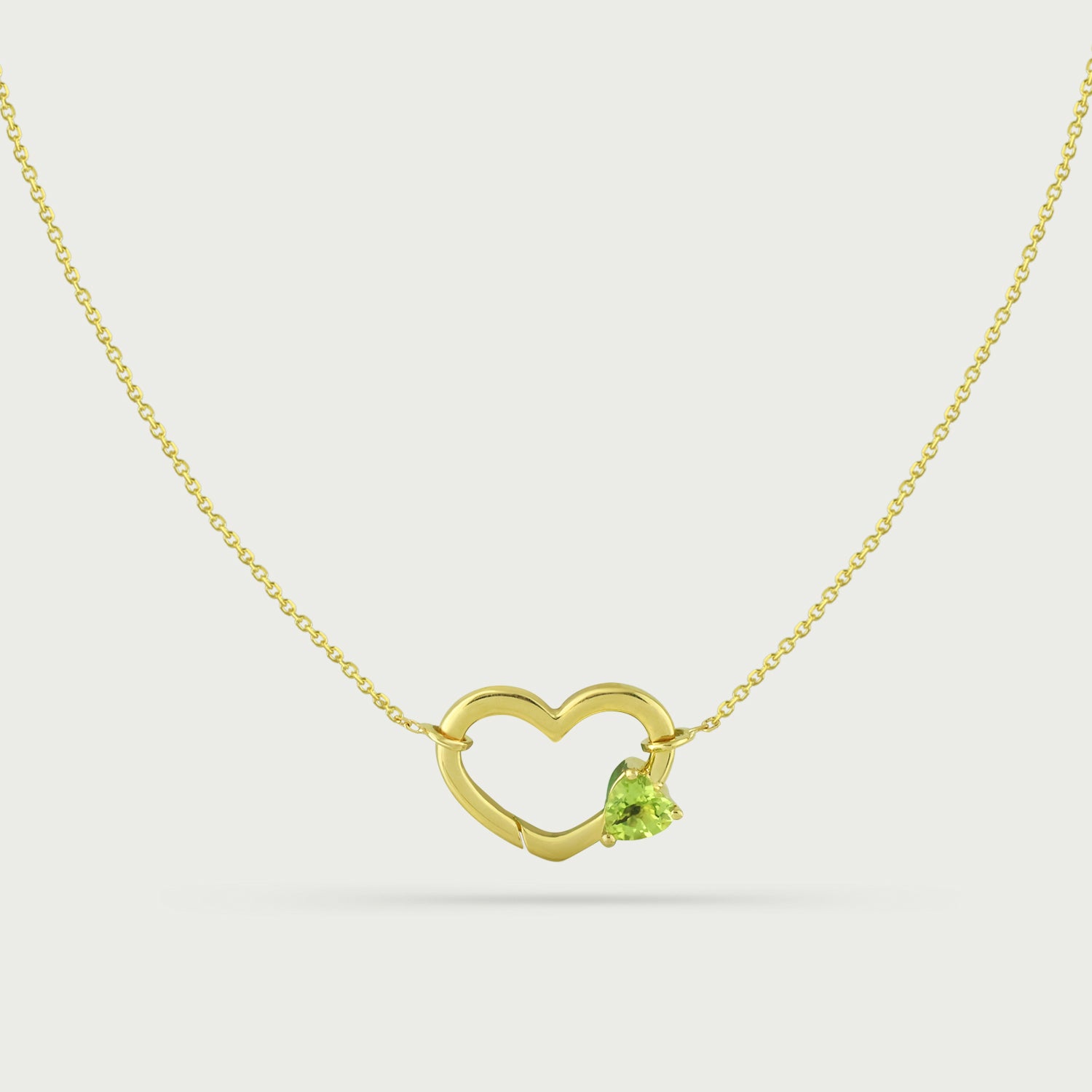Heart & Spark Gemstone Necklace