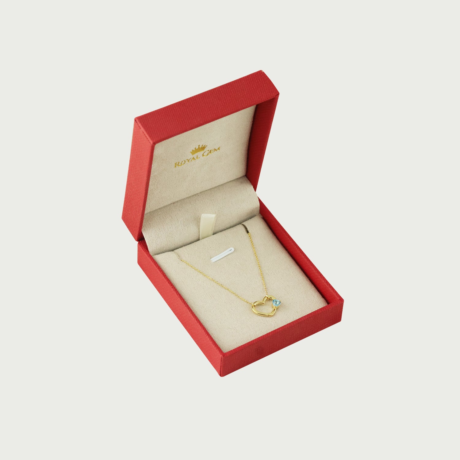 Heart & Spark Gemstone Necklace