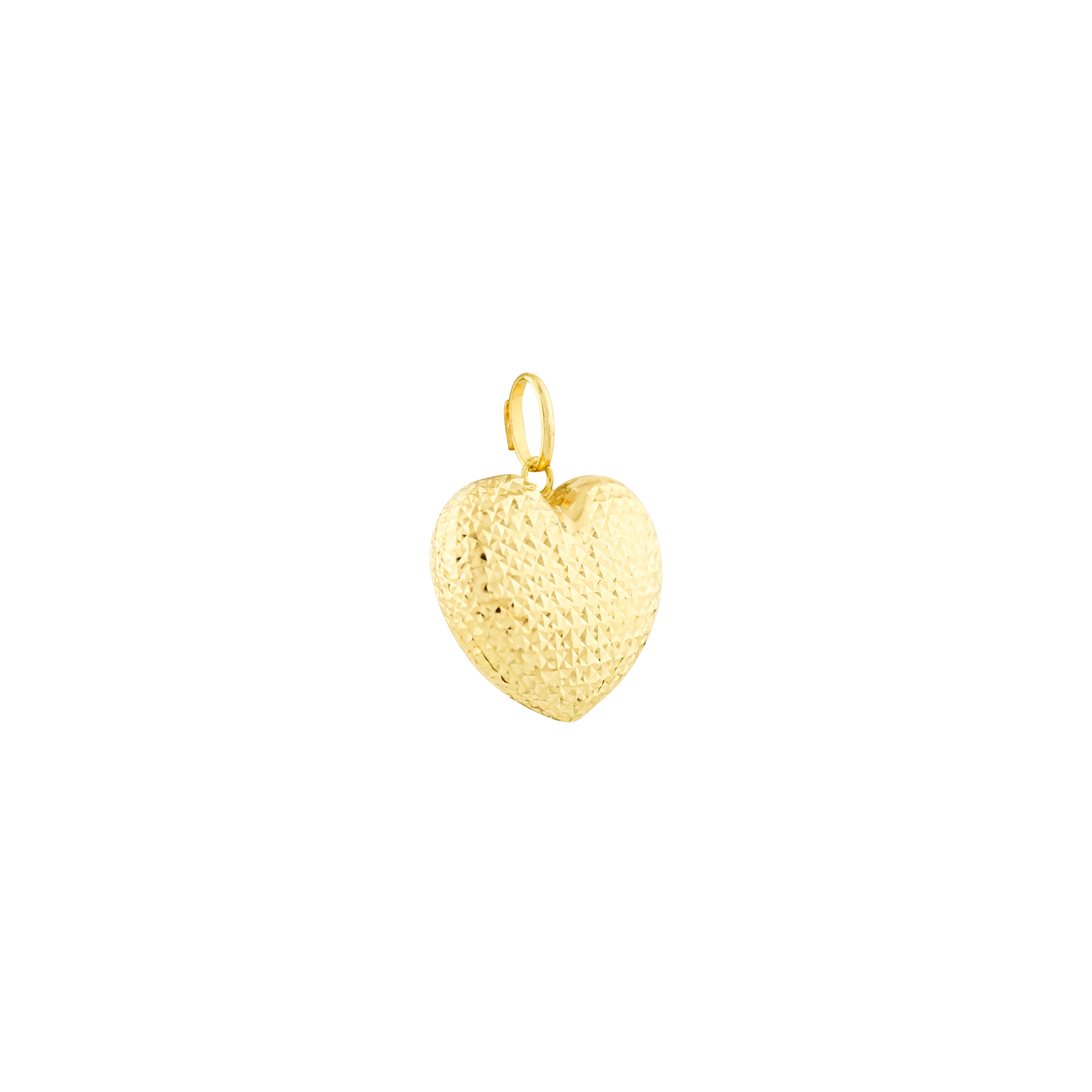 Heart's Fire Gold Pendant