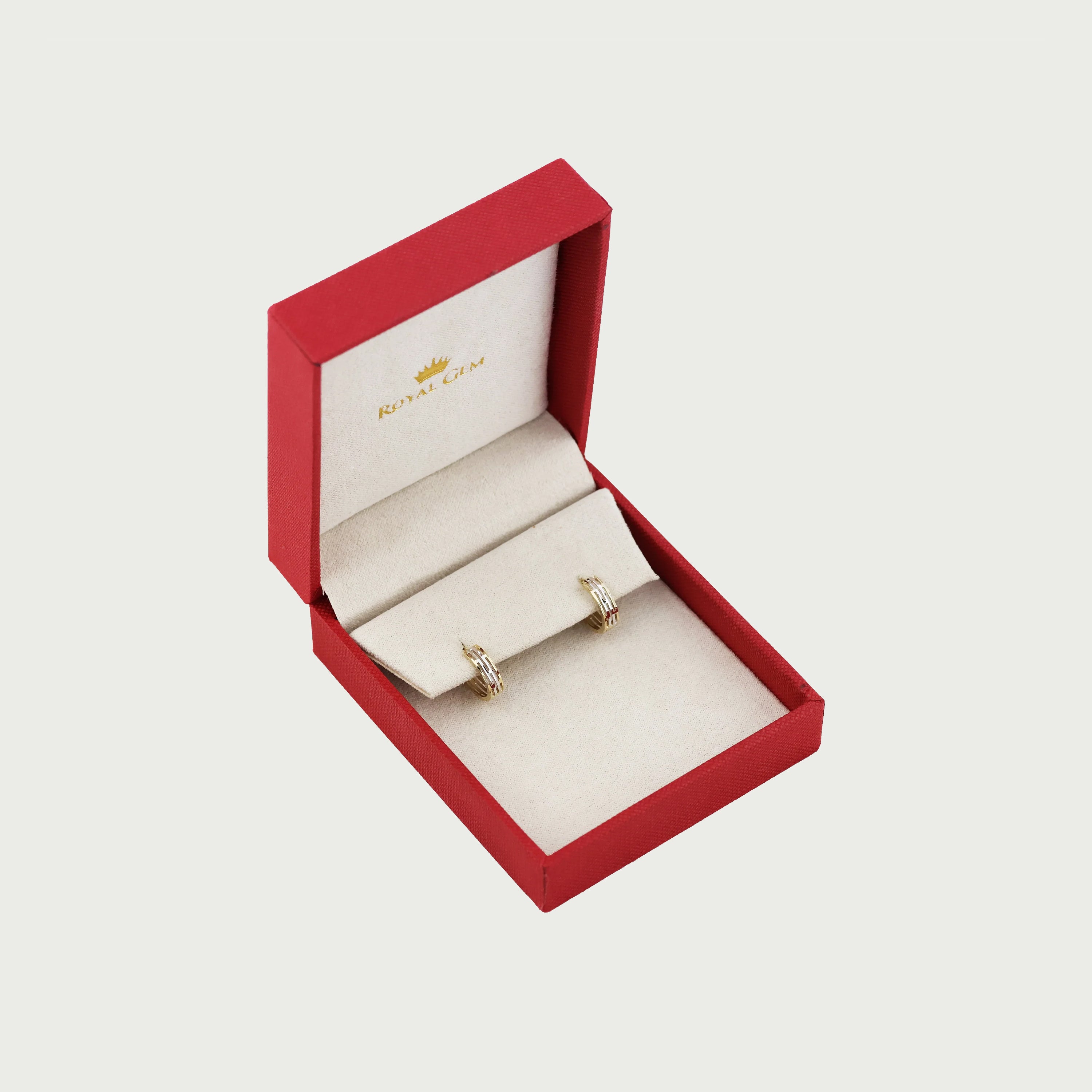 Brilliance Gold Hoop Earrings
