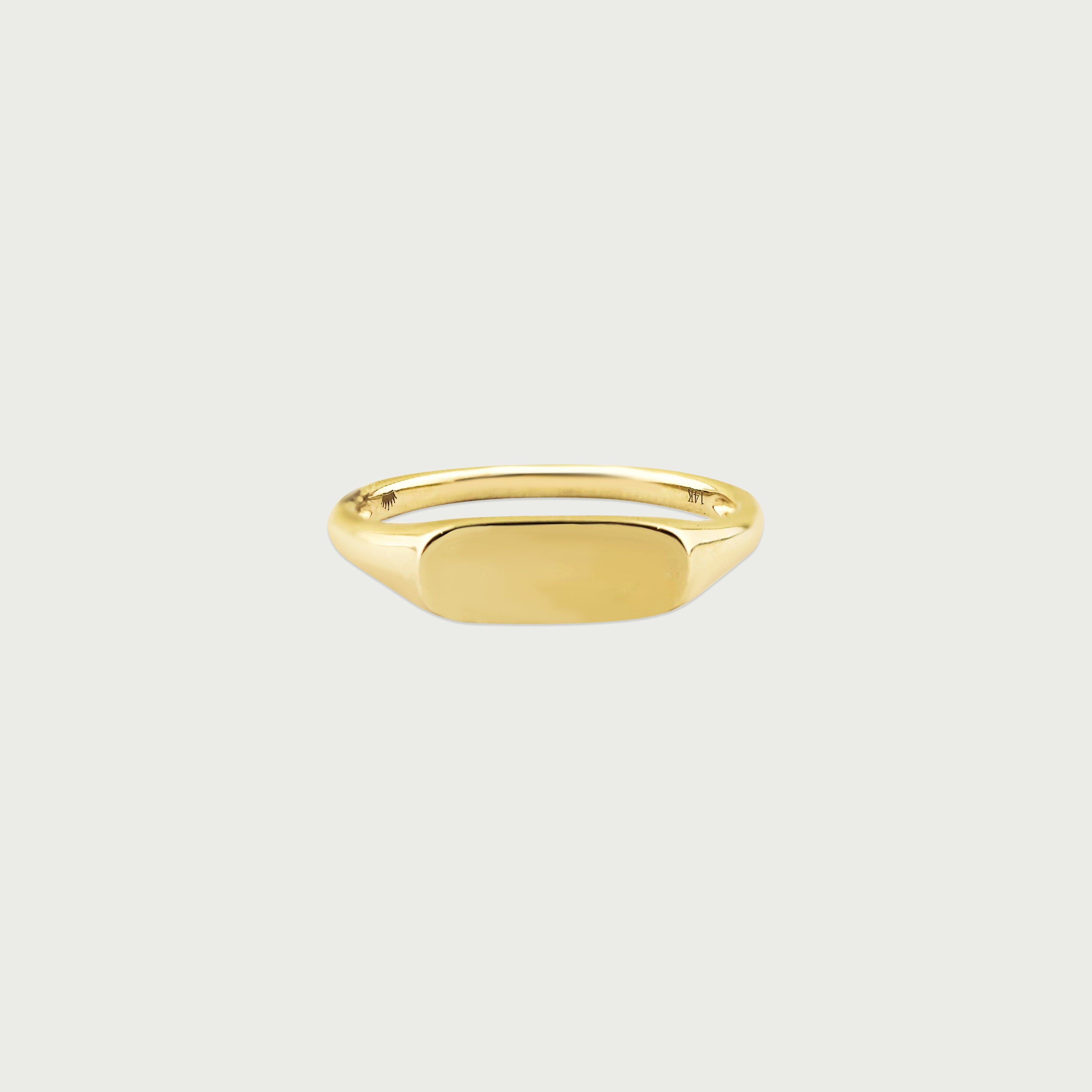 Centerstage Oblong Gold Ring