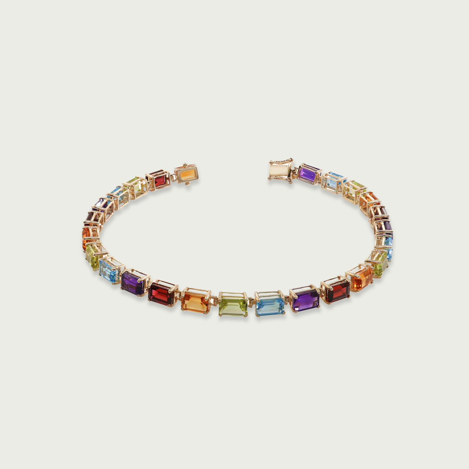 Chasing Rainbows Gemstone Bracelet