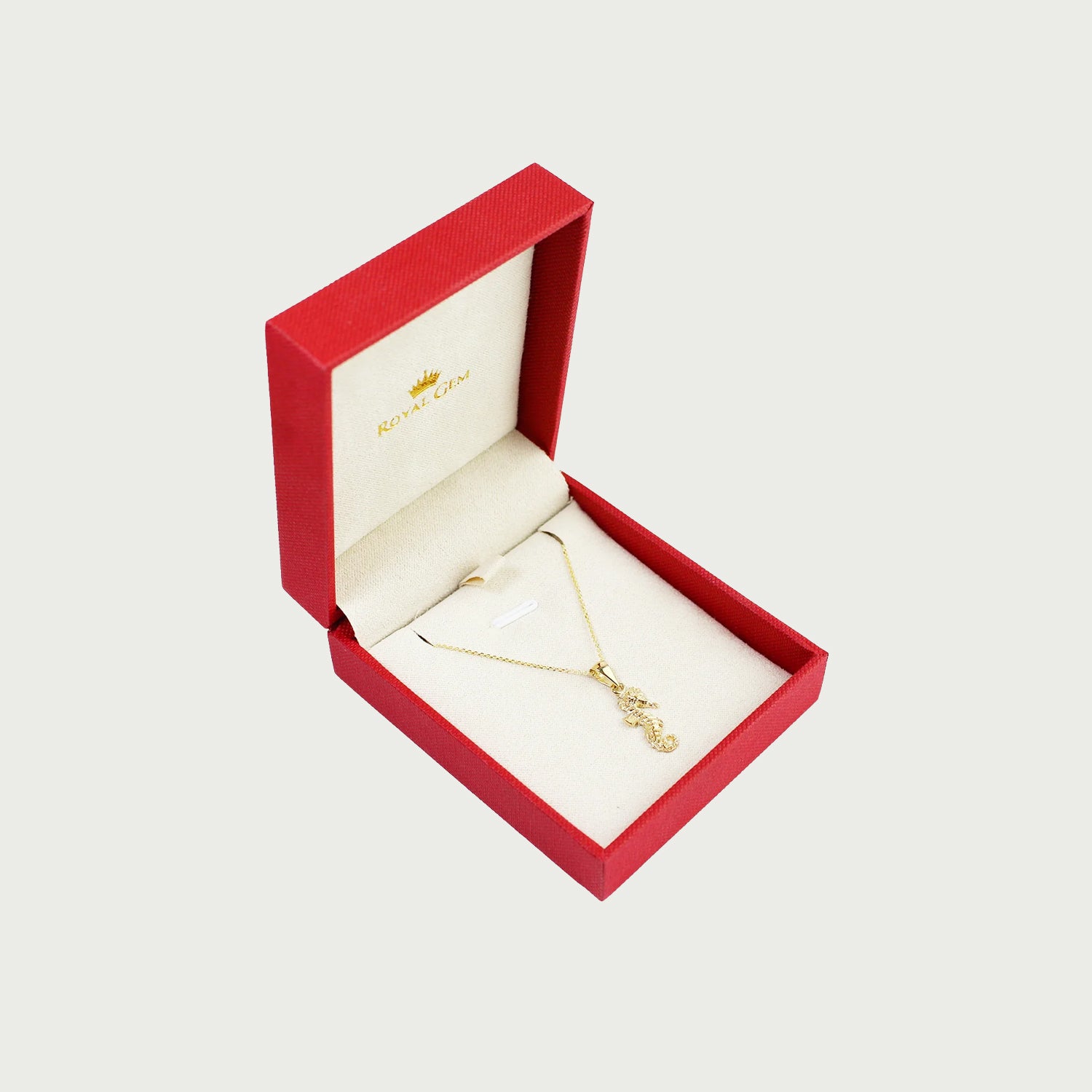 Chasing Sunshine Seahorse Gold Necklace