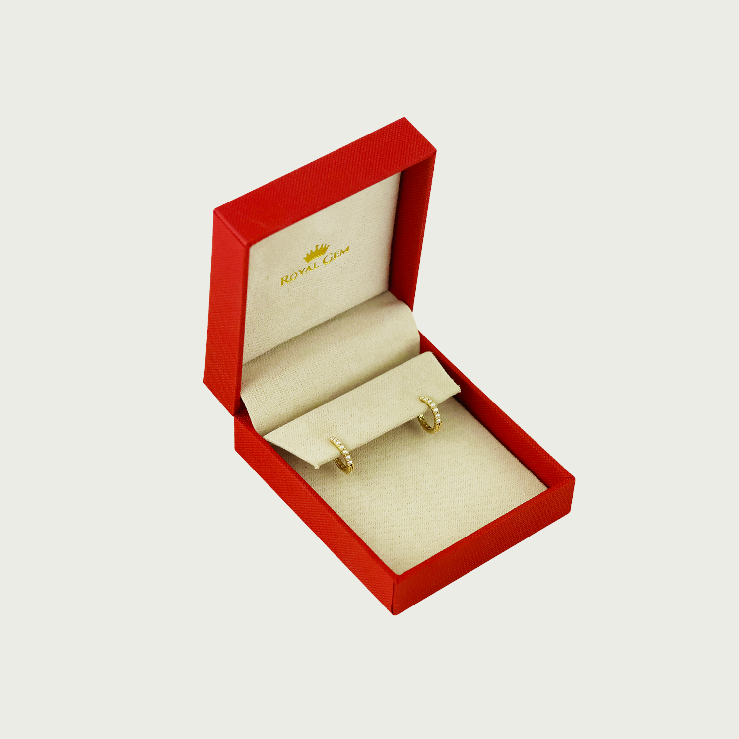 Chic Flick Pearl Hoop Earrings