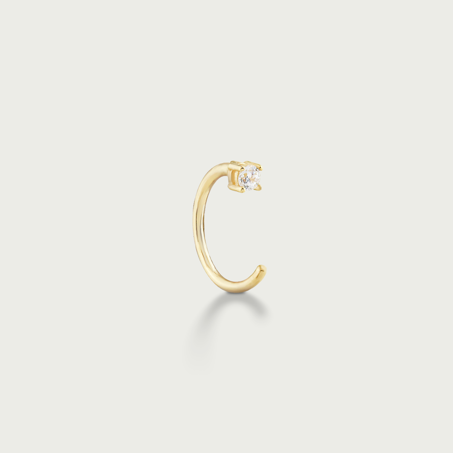 Chic in Motion Gold Hoop Earrings