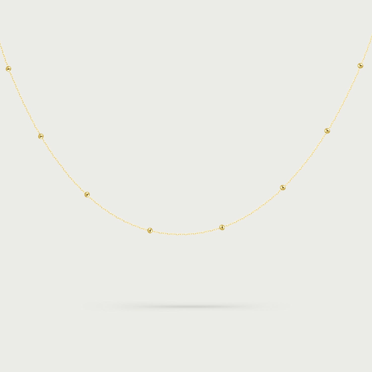 Dazzling Glow Gold Necklace
