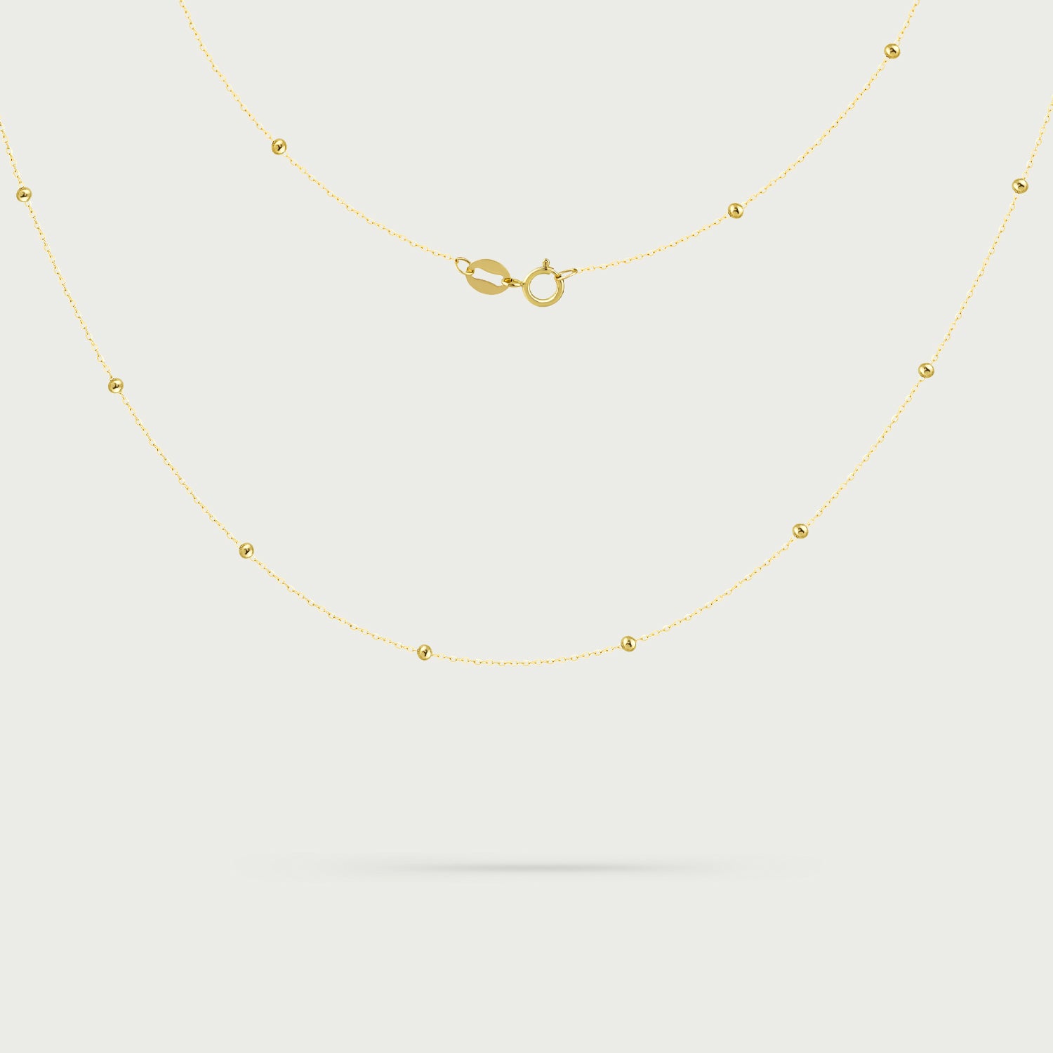 Dazzling Glow Gold Necklace