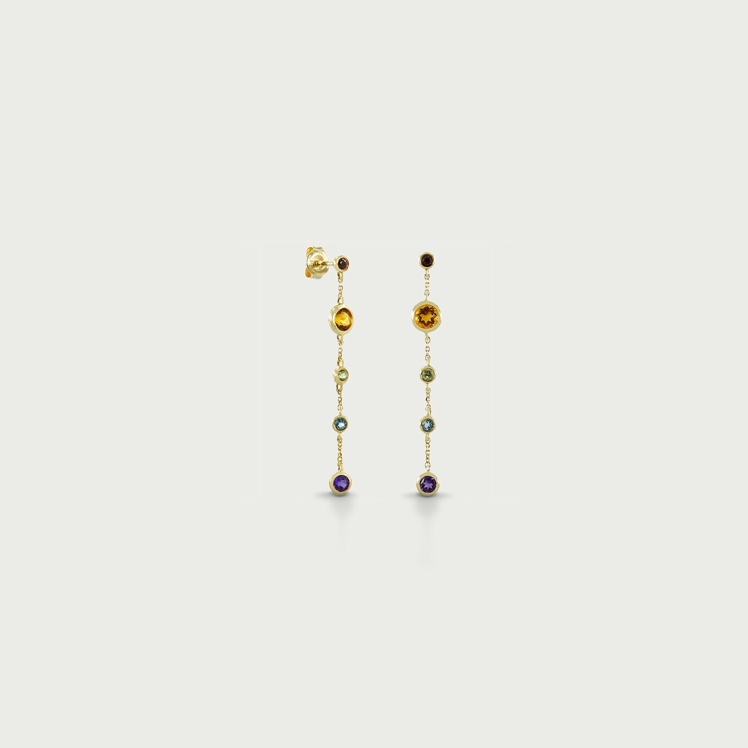 Aurora Gem Drop Earrings