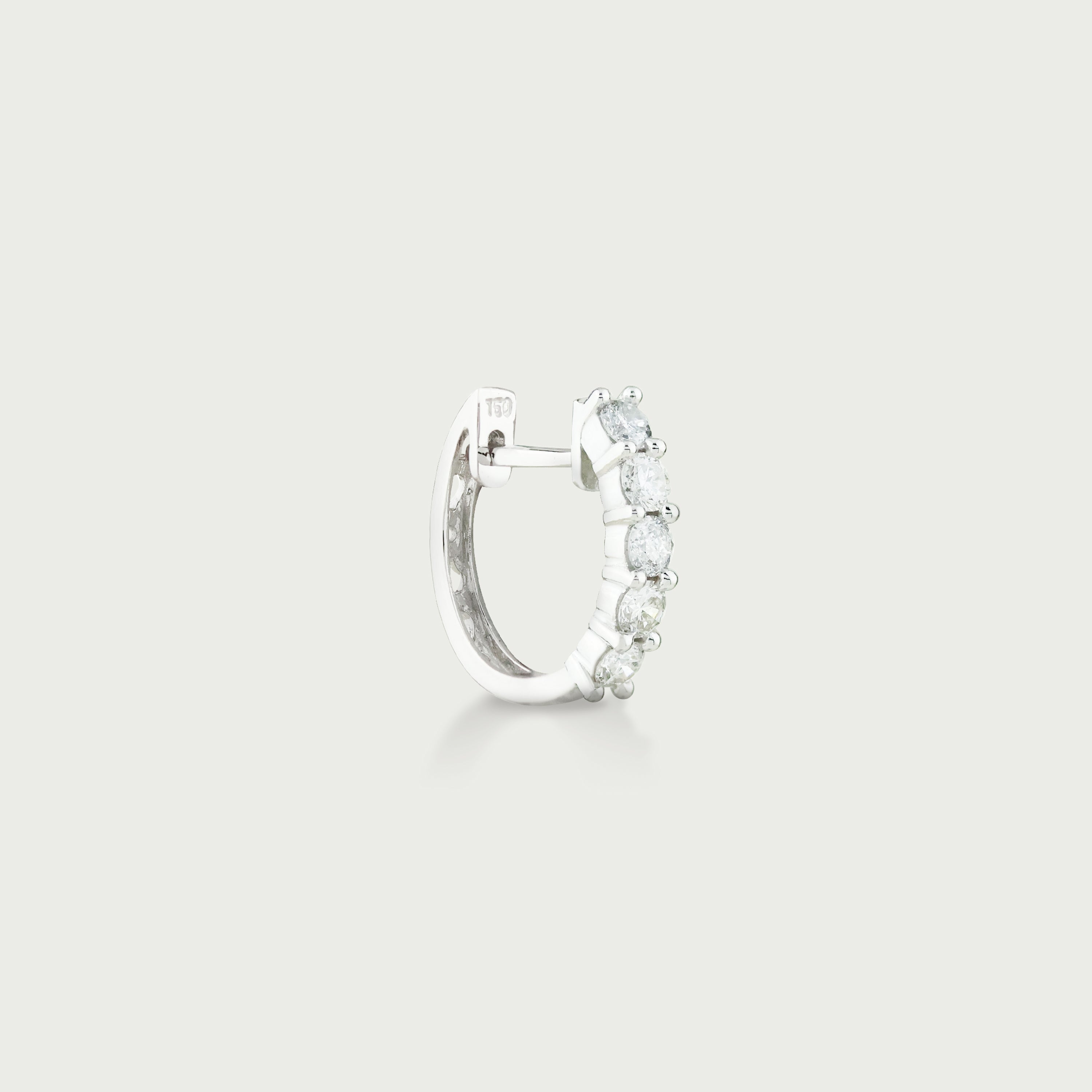 Everlight Eternity Diamond Hoop Earrings