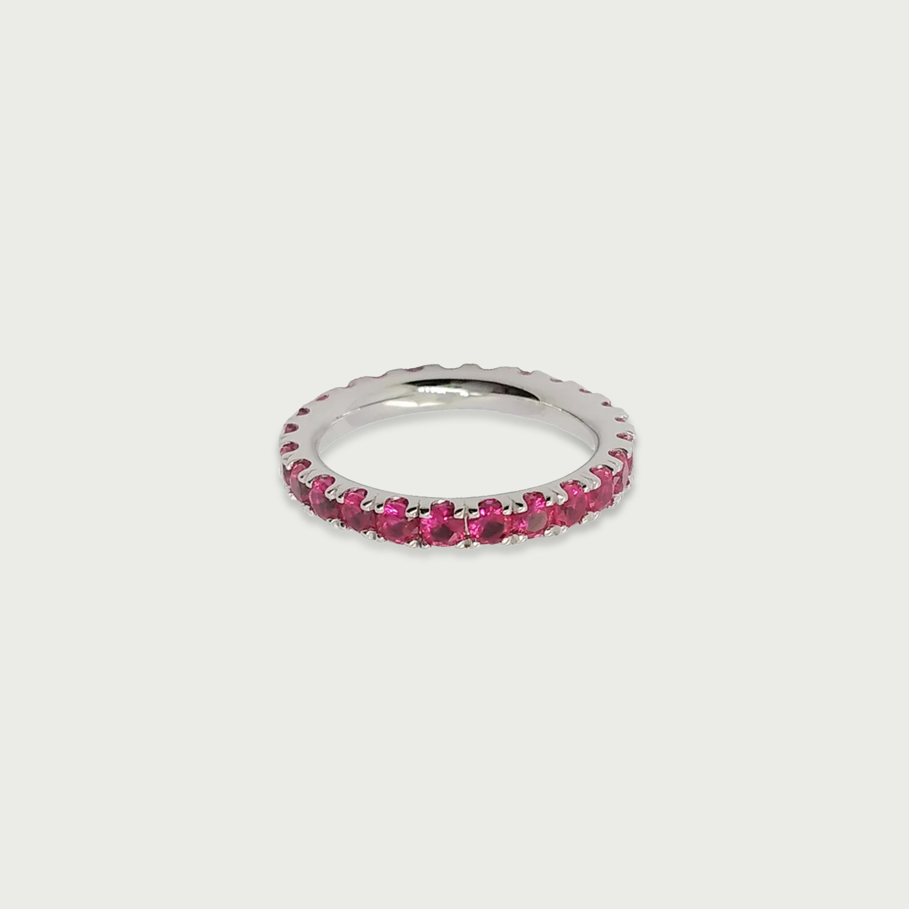 Give Love Ruby Eternity Ring