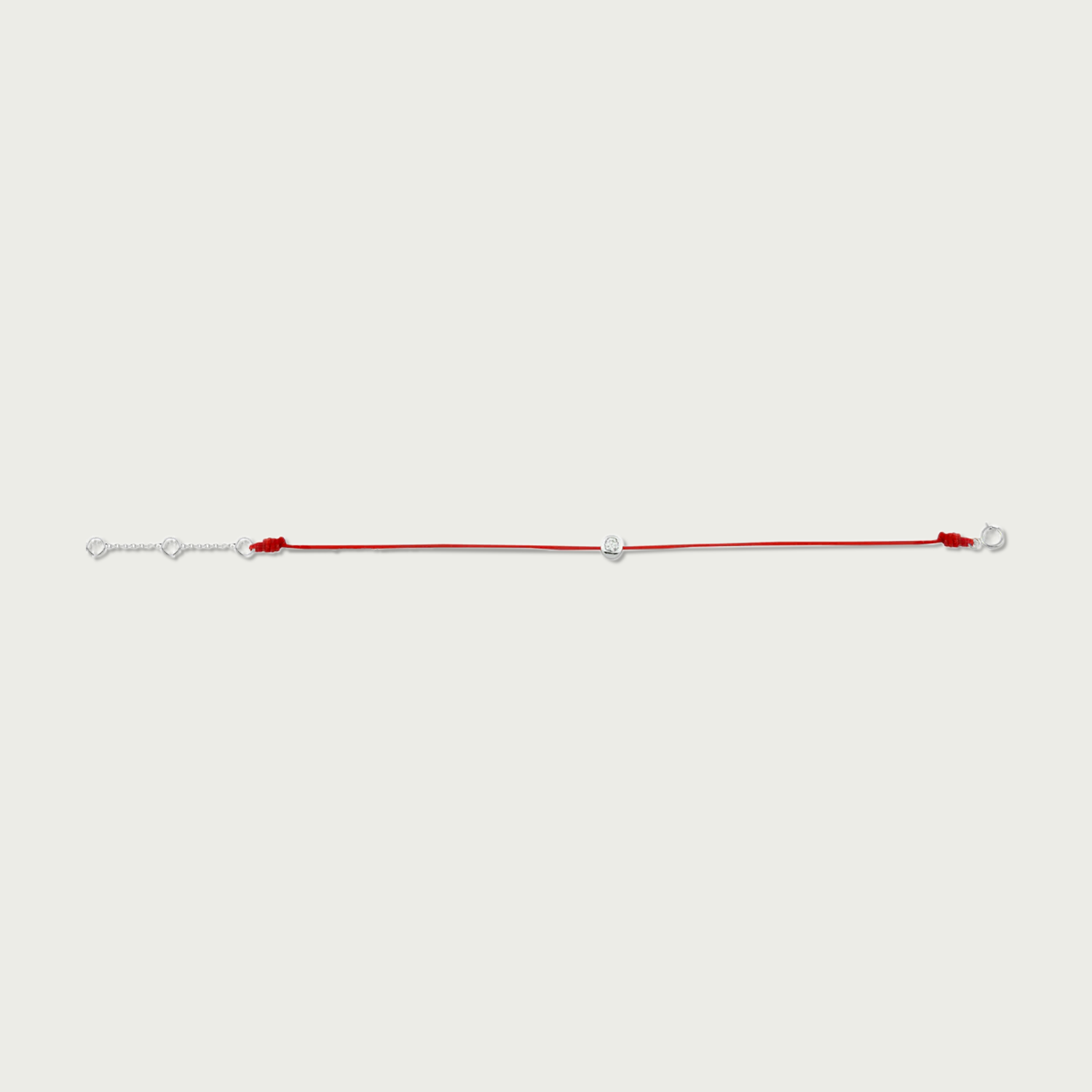 Glow On Red String Bracelet