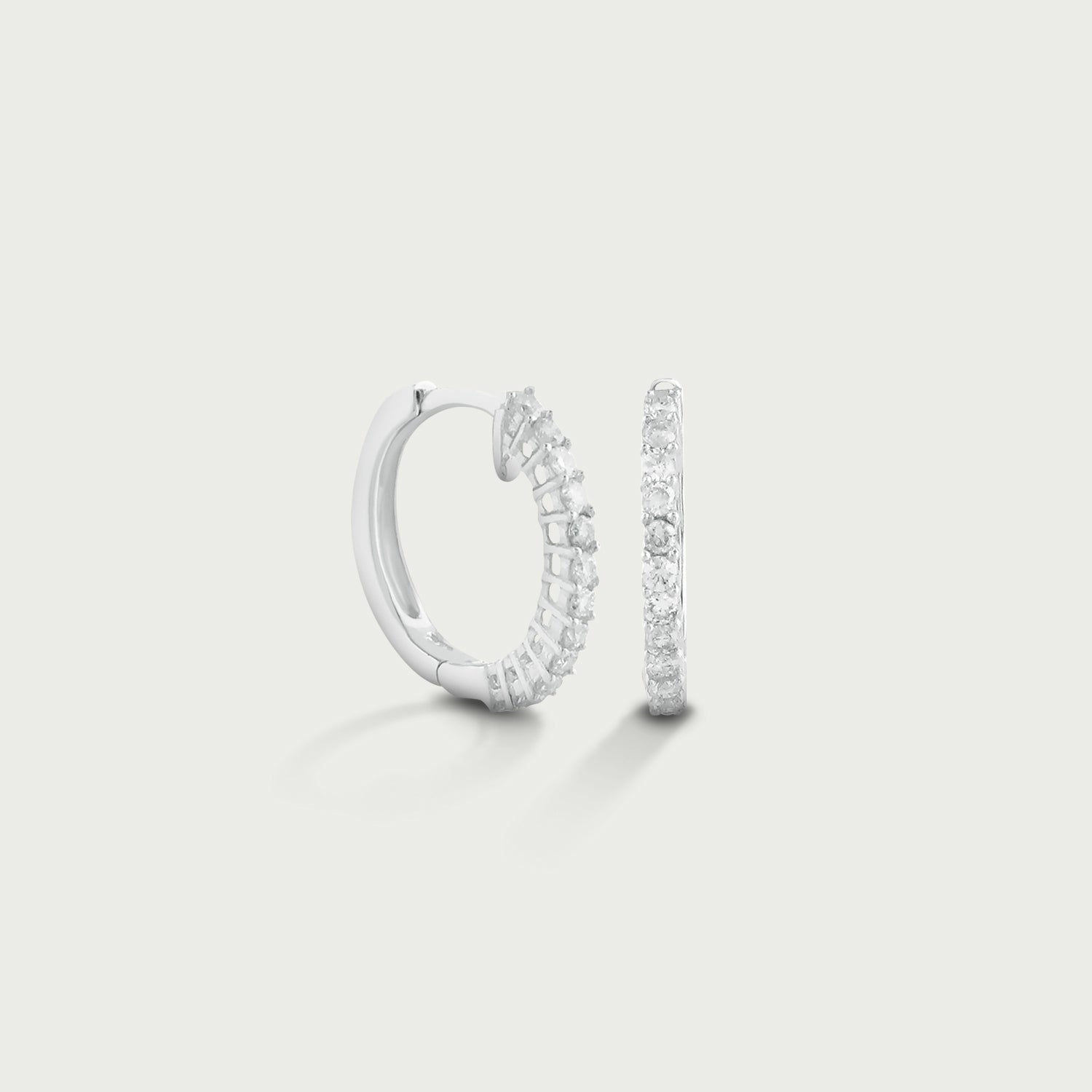 Got to Believe Diamond Hoop Earrings