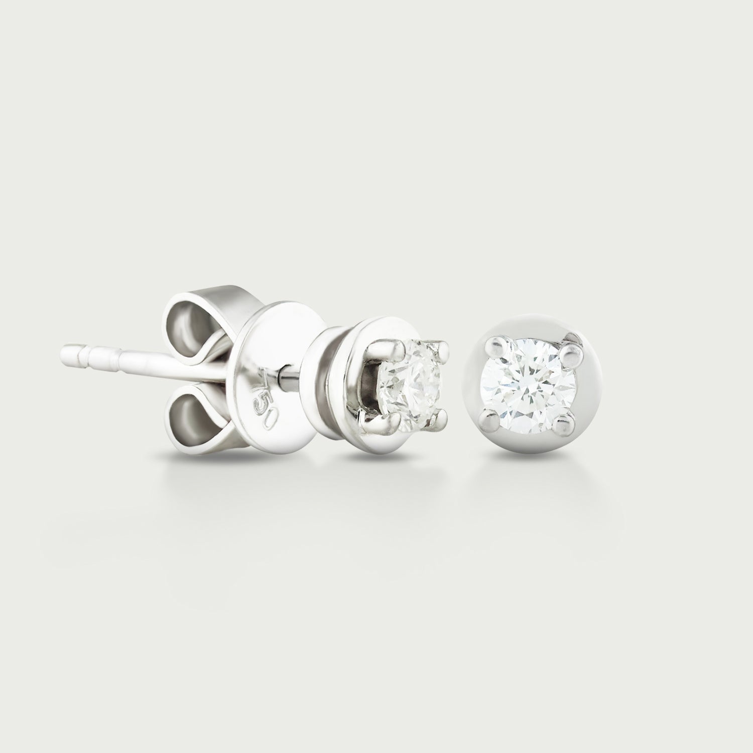 Grand Imperium Diamond Stud Earrings