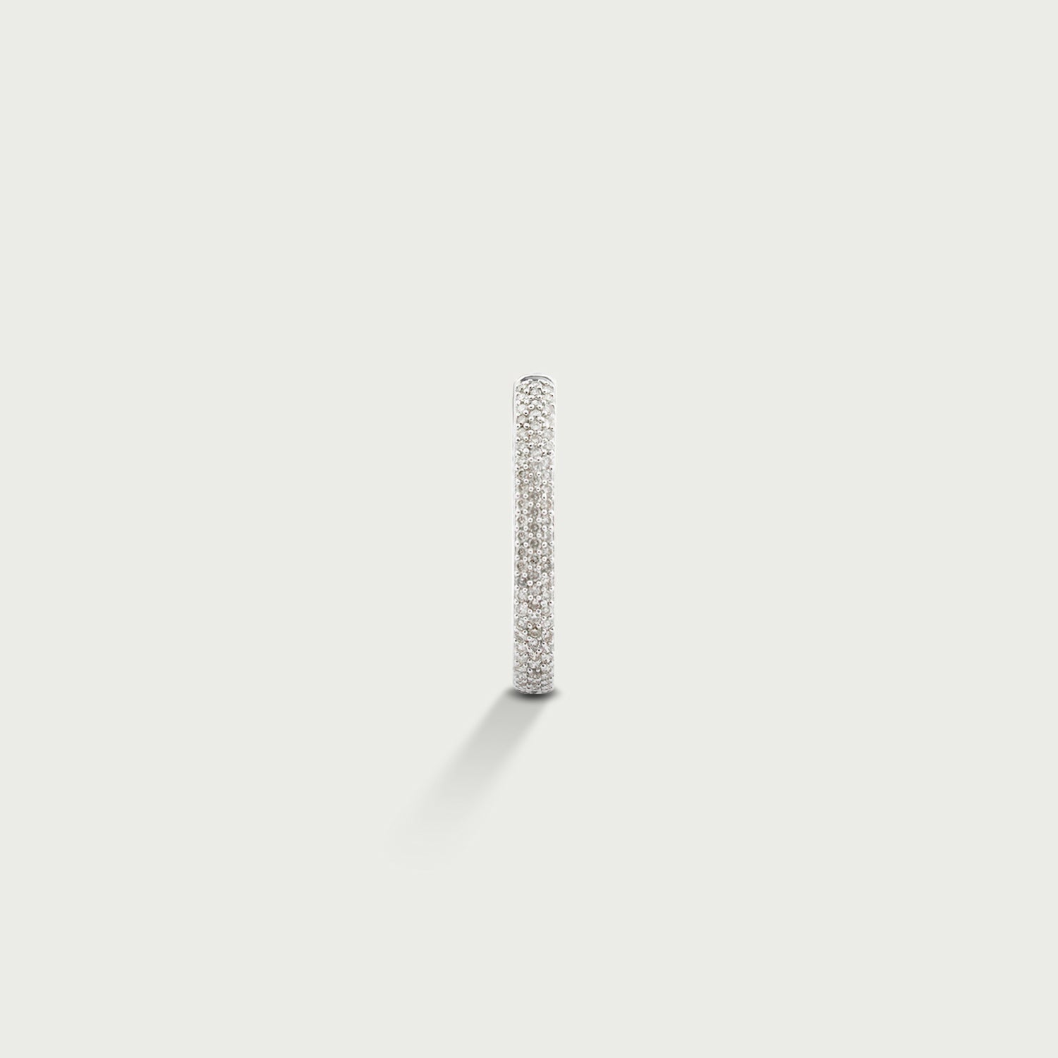 Infinite Promise Diamond Hoop Earrings