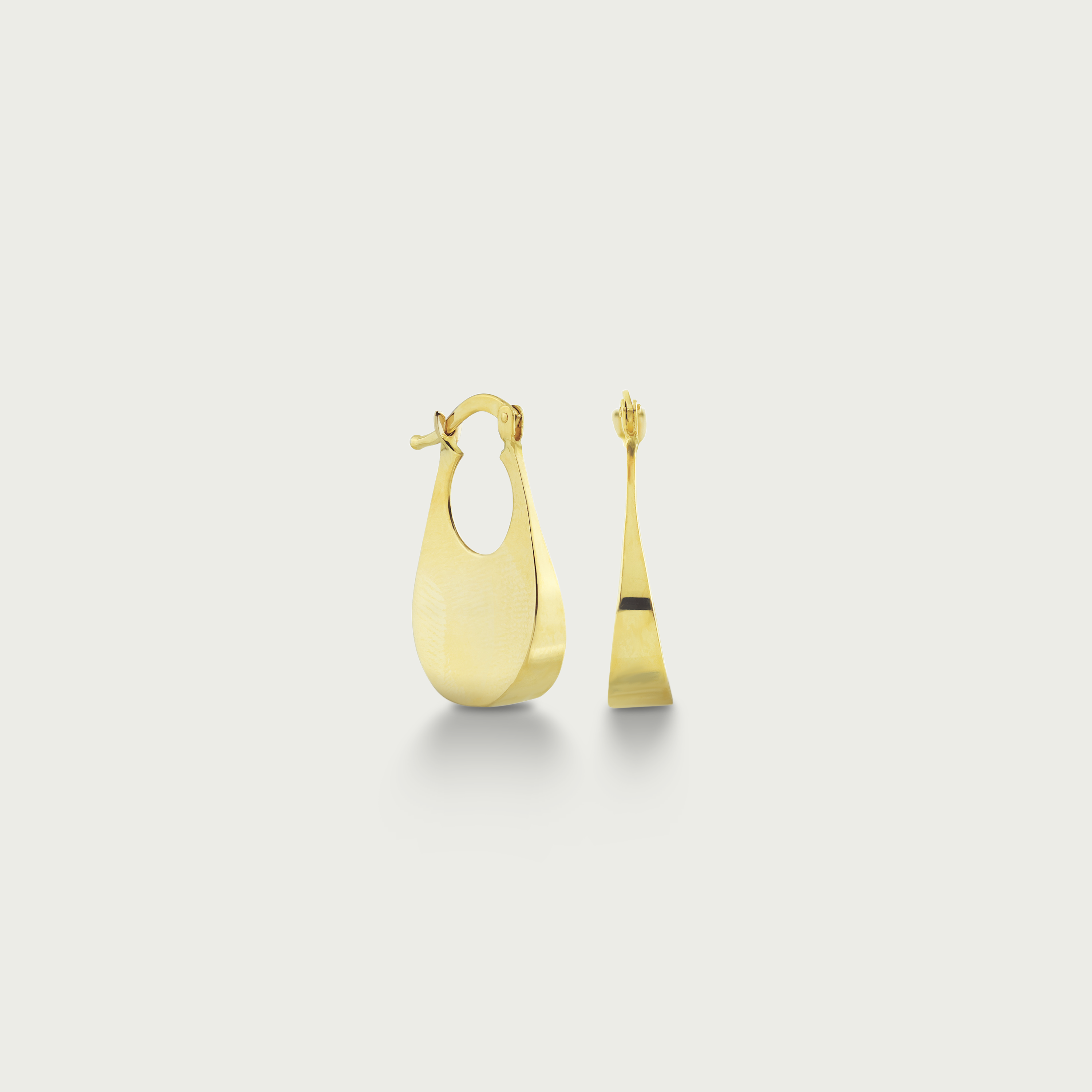 Last Looks Gold Hoop Earrings
