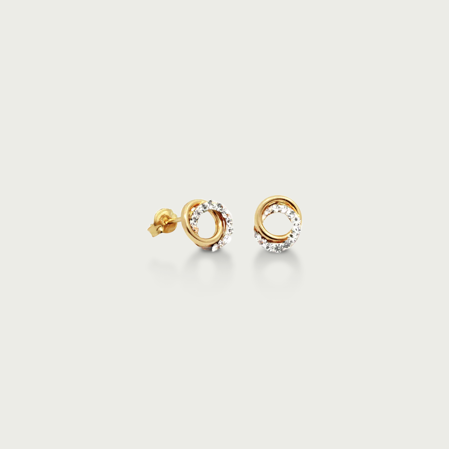 Mini Daydreams Gold Stud Earrings