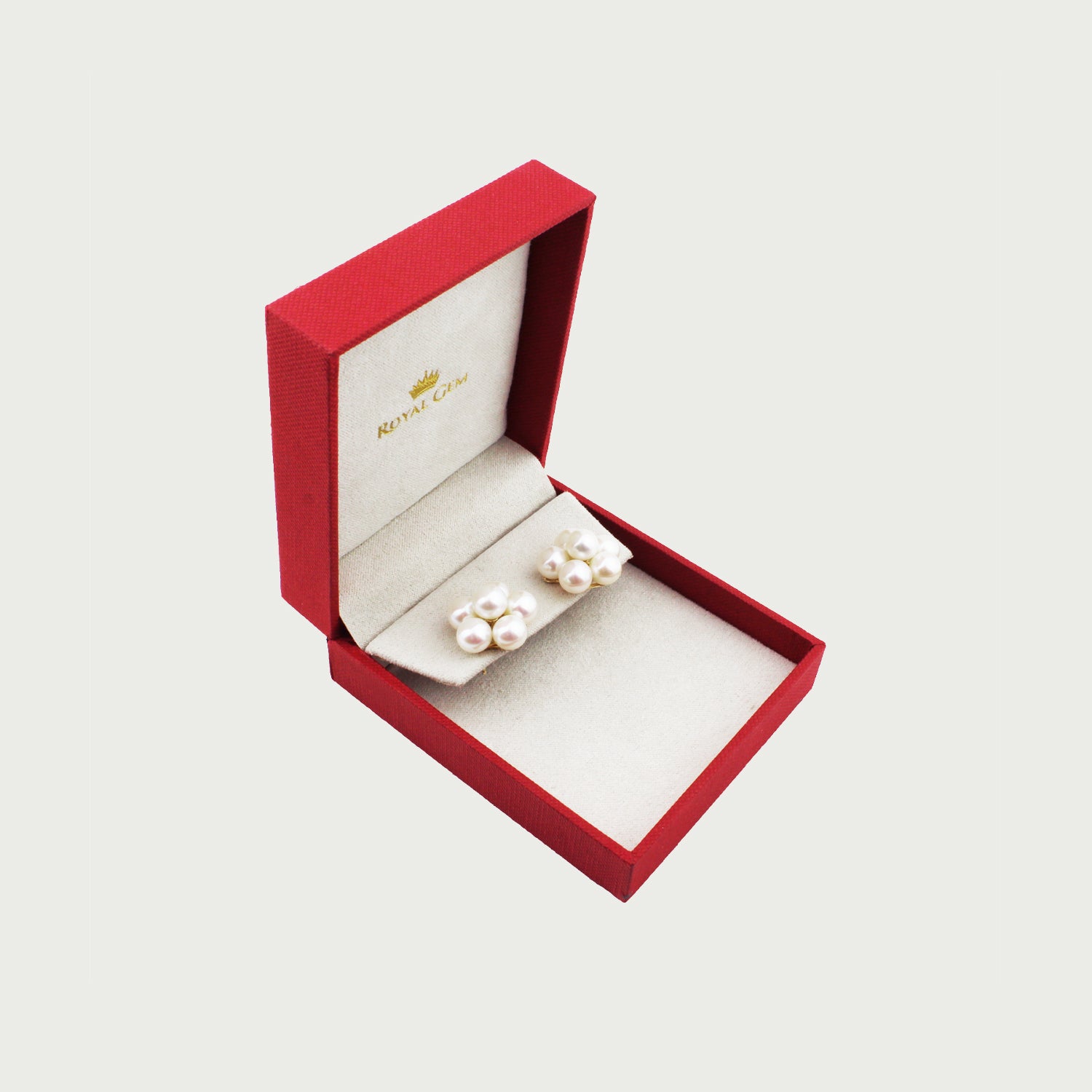 Ocean Deep Six Pearl Stud Earrings