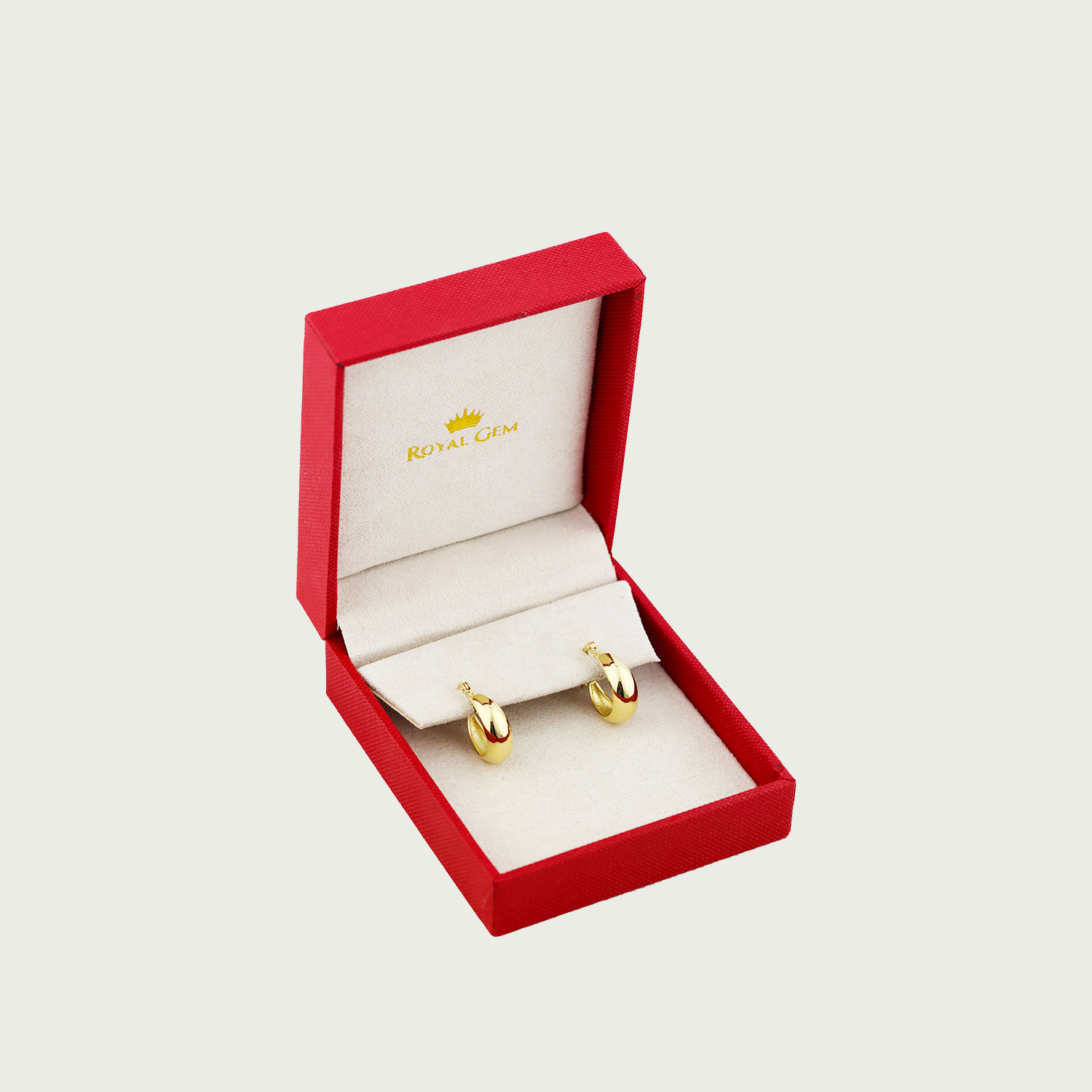 On Cue Gold Hoop Earrings