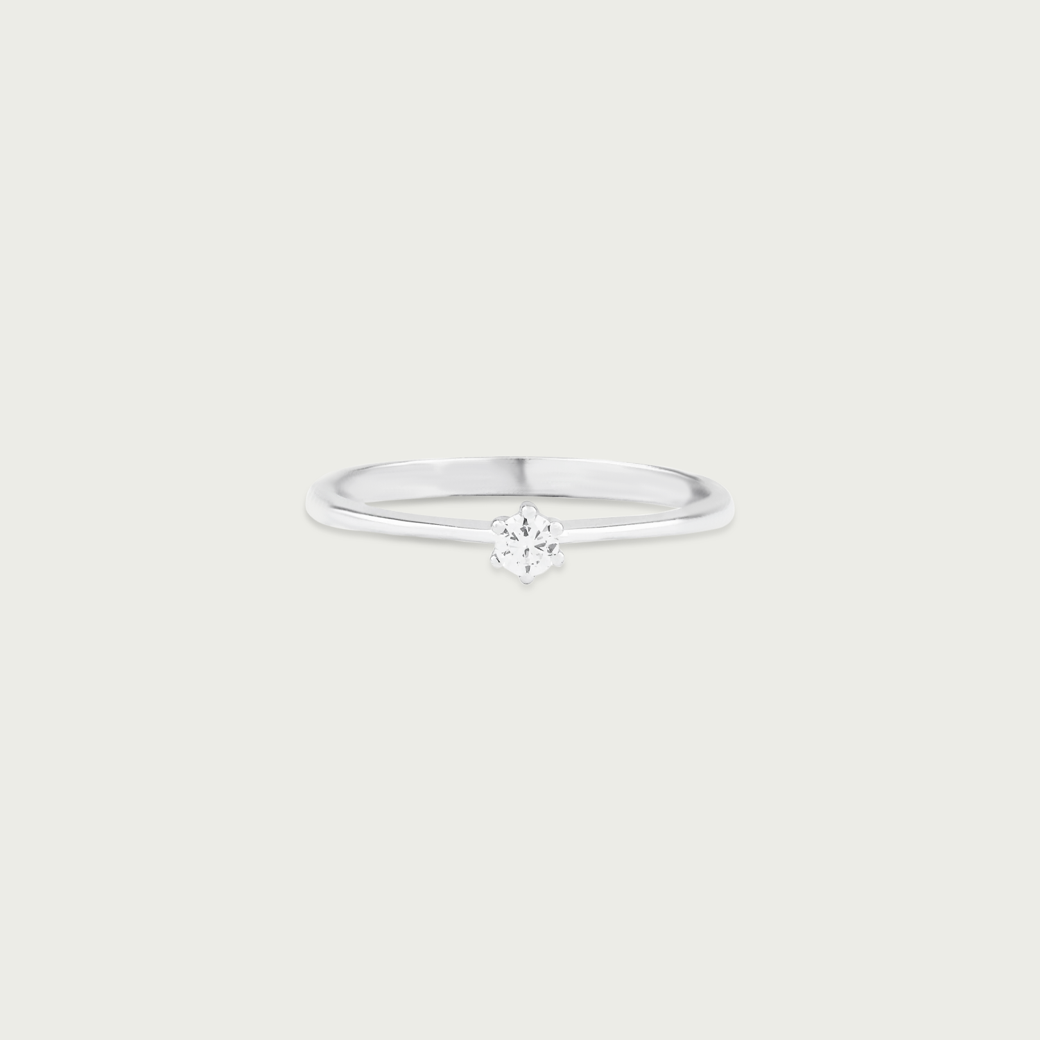 Only Promise Diamond Engagement Ring