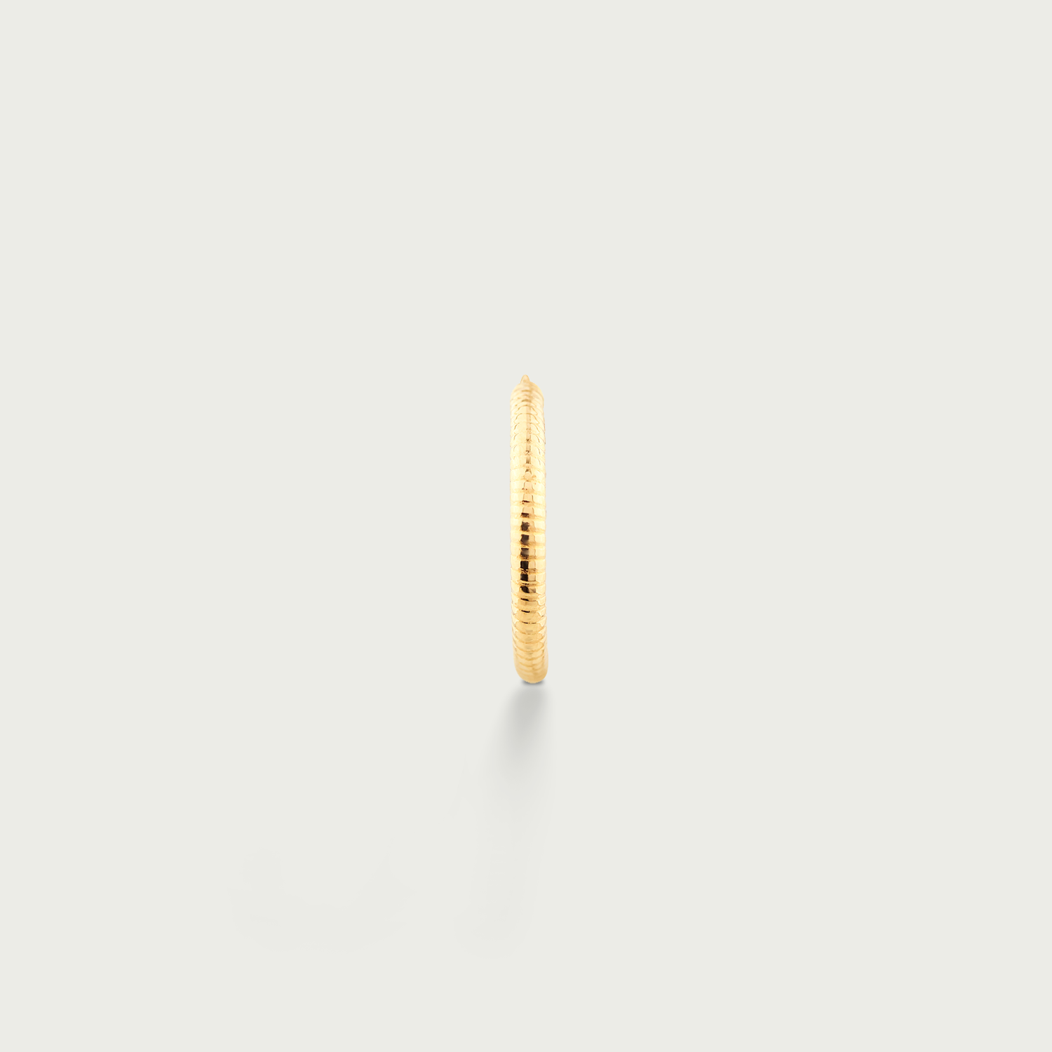 On the Dot Gold Hoop Earrings