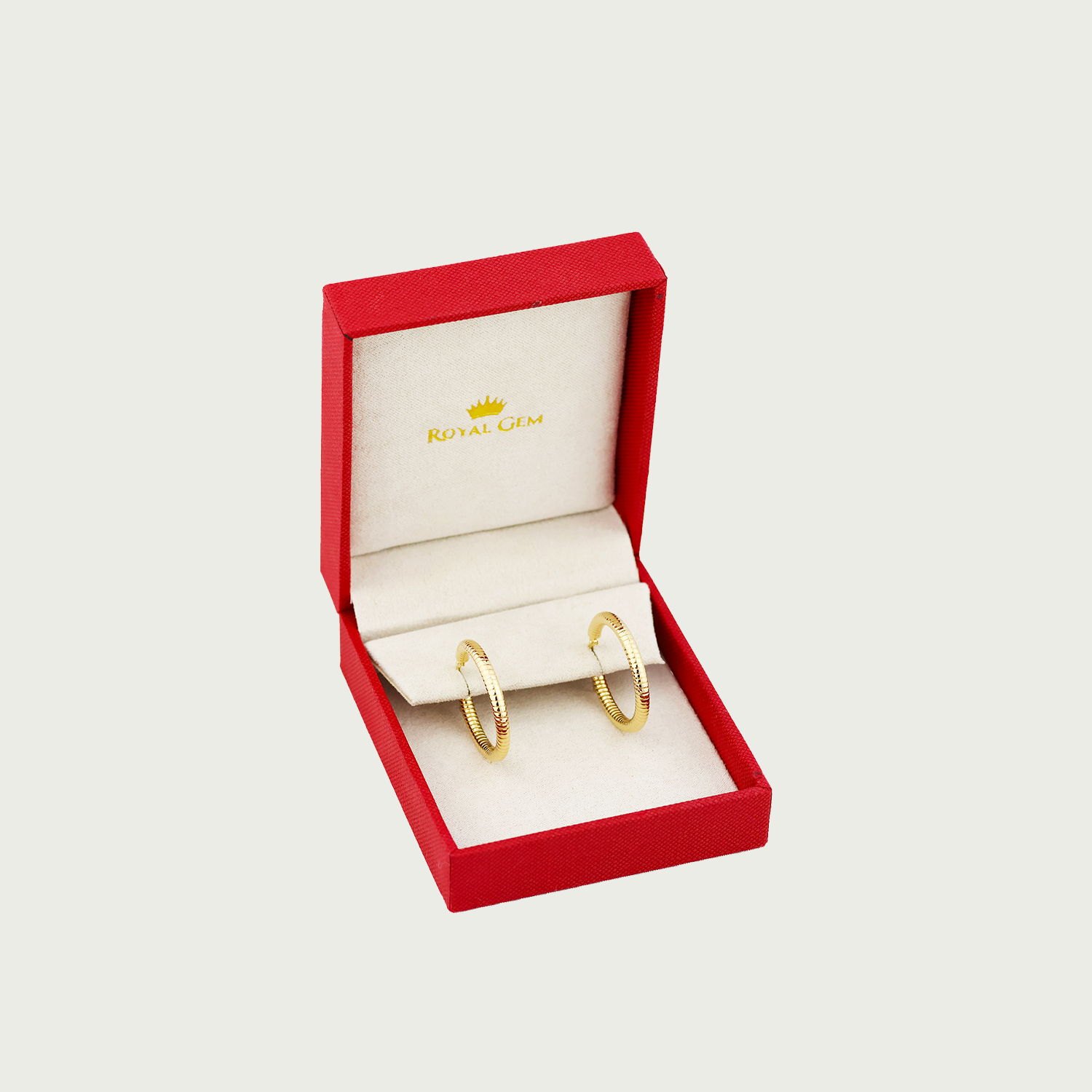 On the Dot Gold Hoop Earrings
