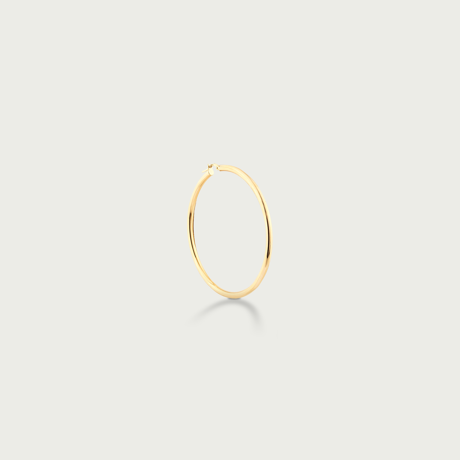 On the Record Gold Hoop Earrings