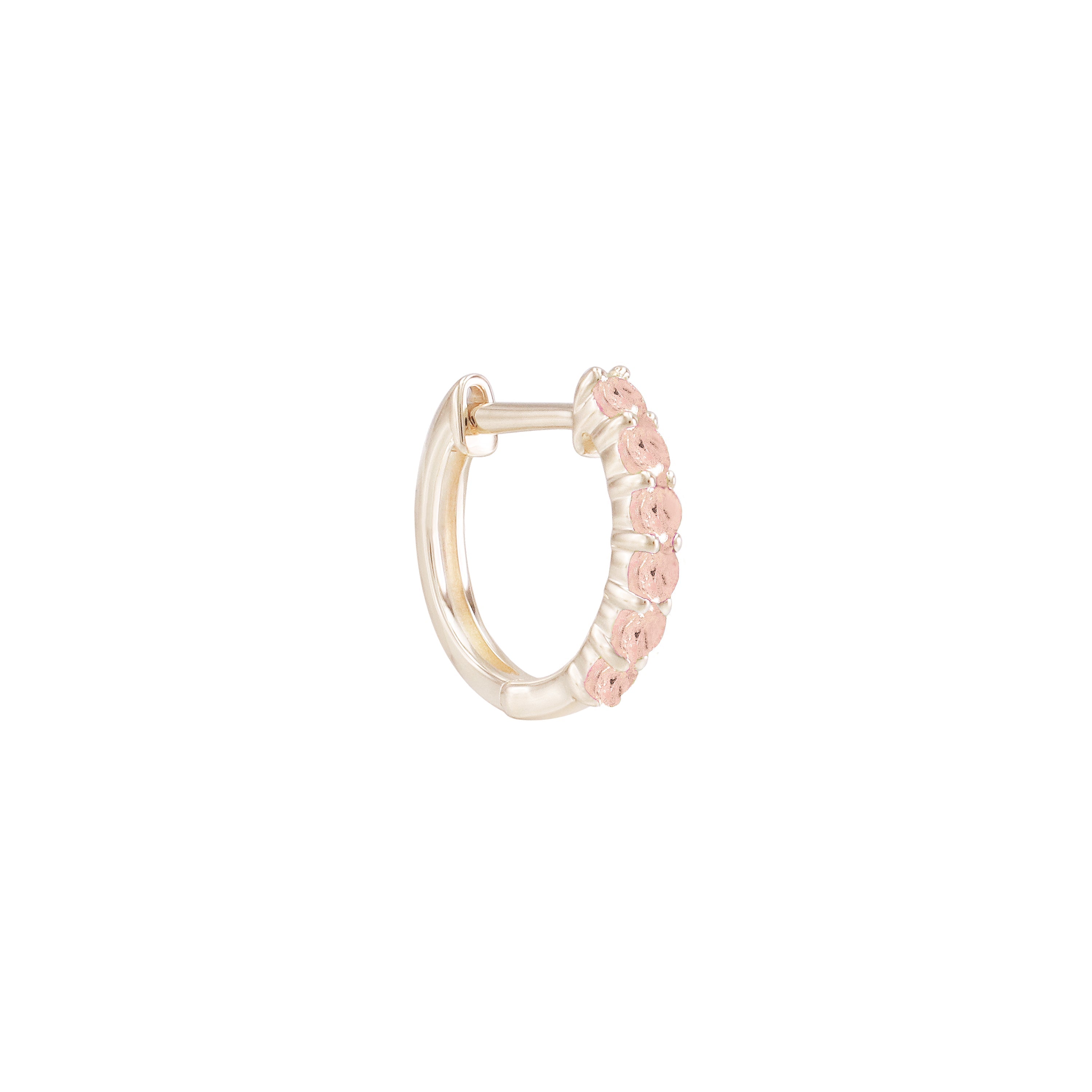 It's Wine O'Clock Gemstone Hoop Earrings