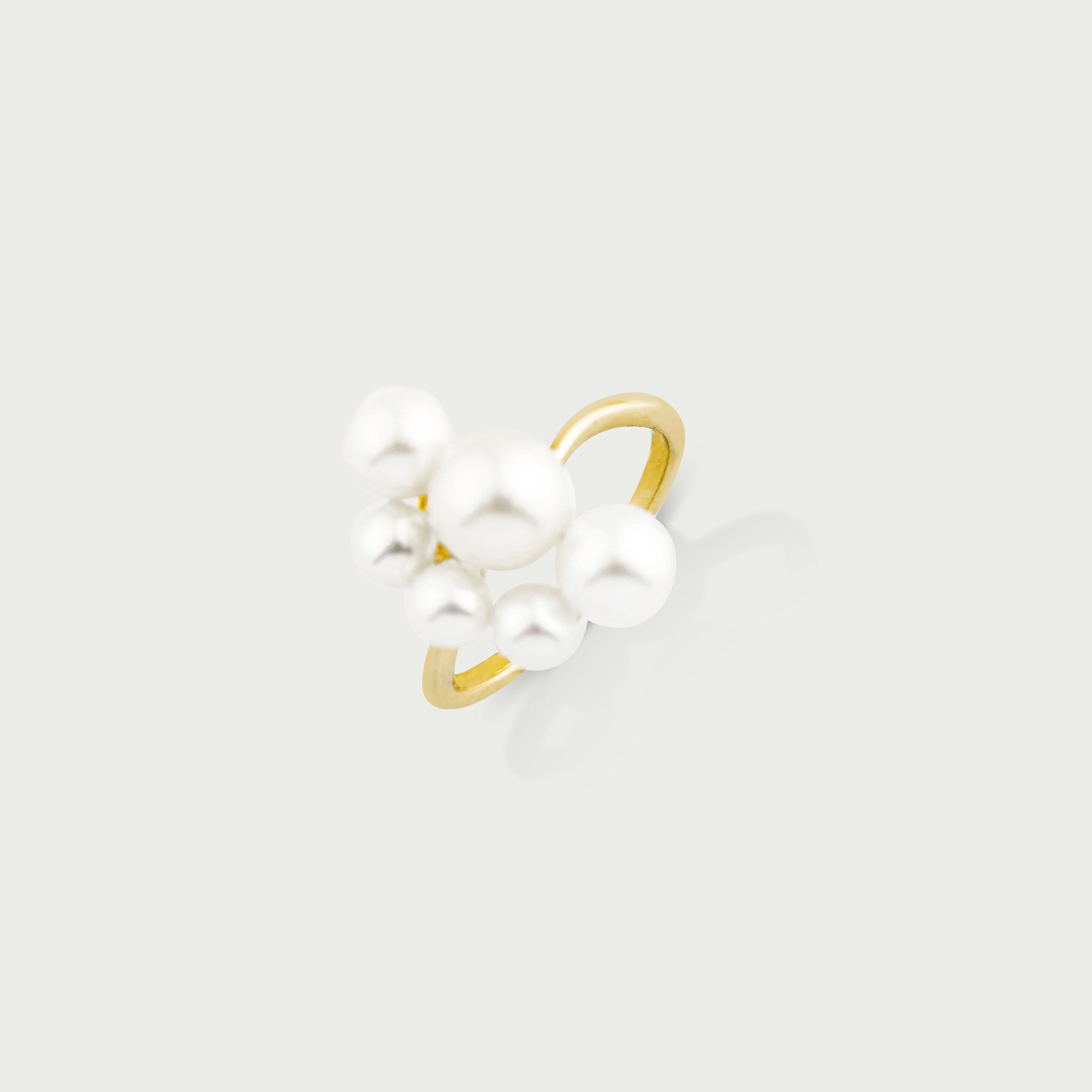 Sea Nymph Six Pearl Ring