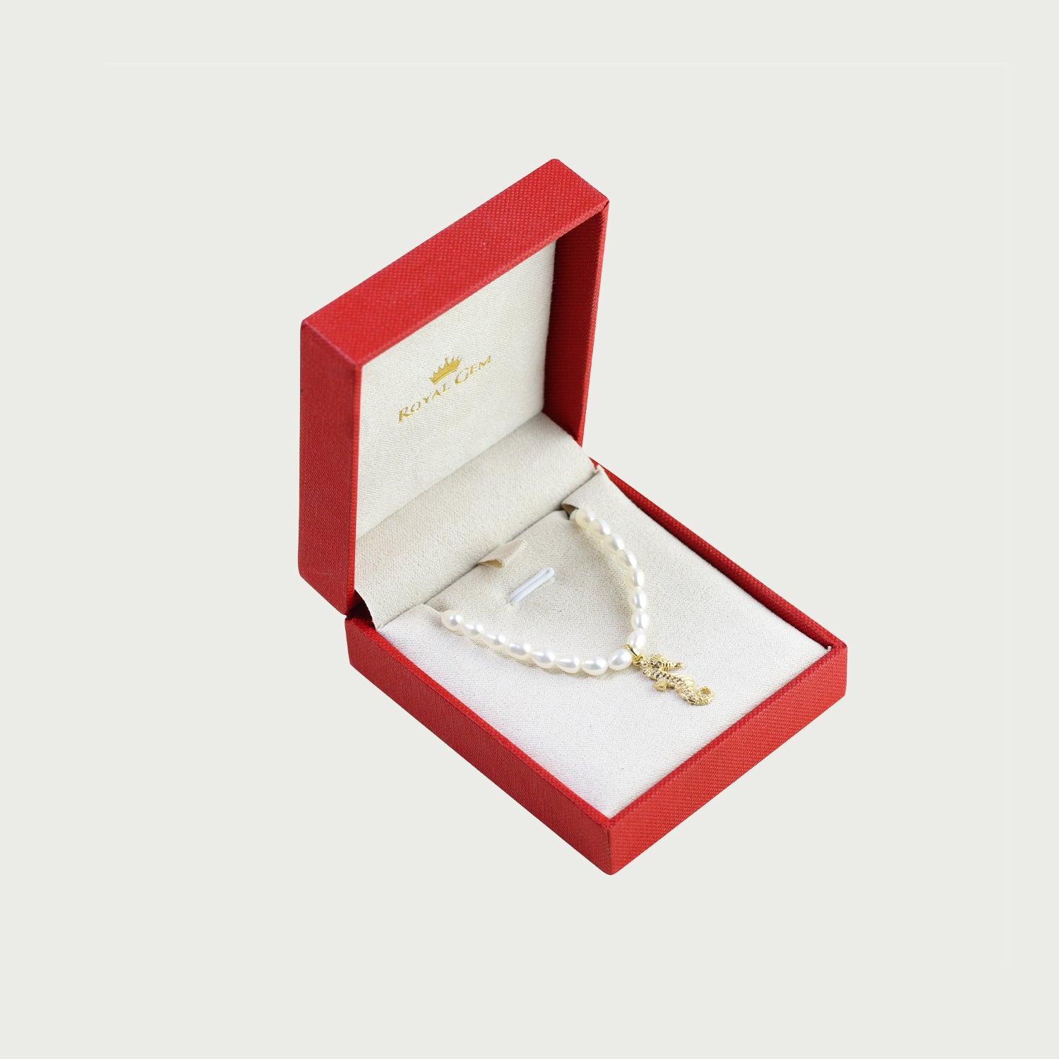 Seaside Harmony Seahorse Pearl Necklace