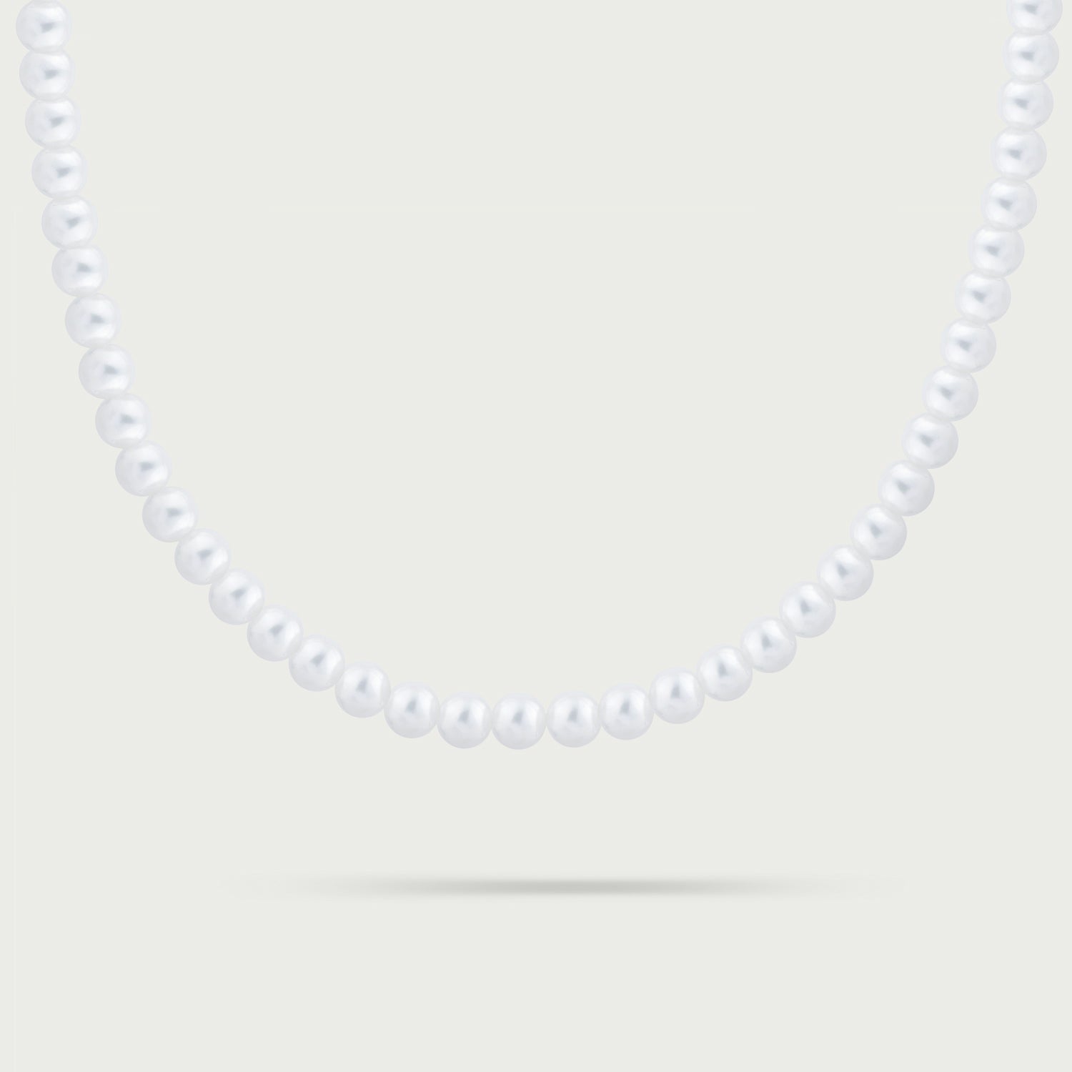 Solar Glow Pearl Necklace