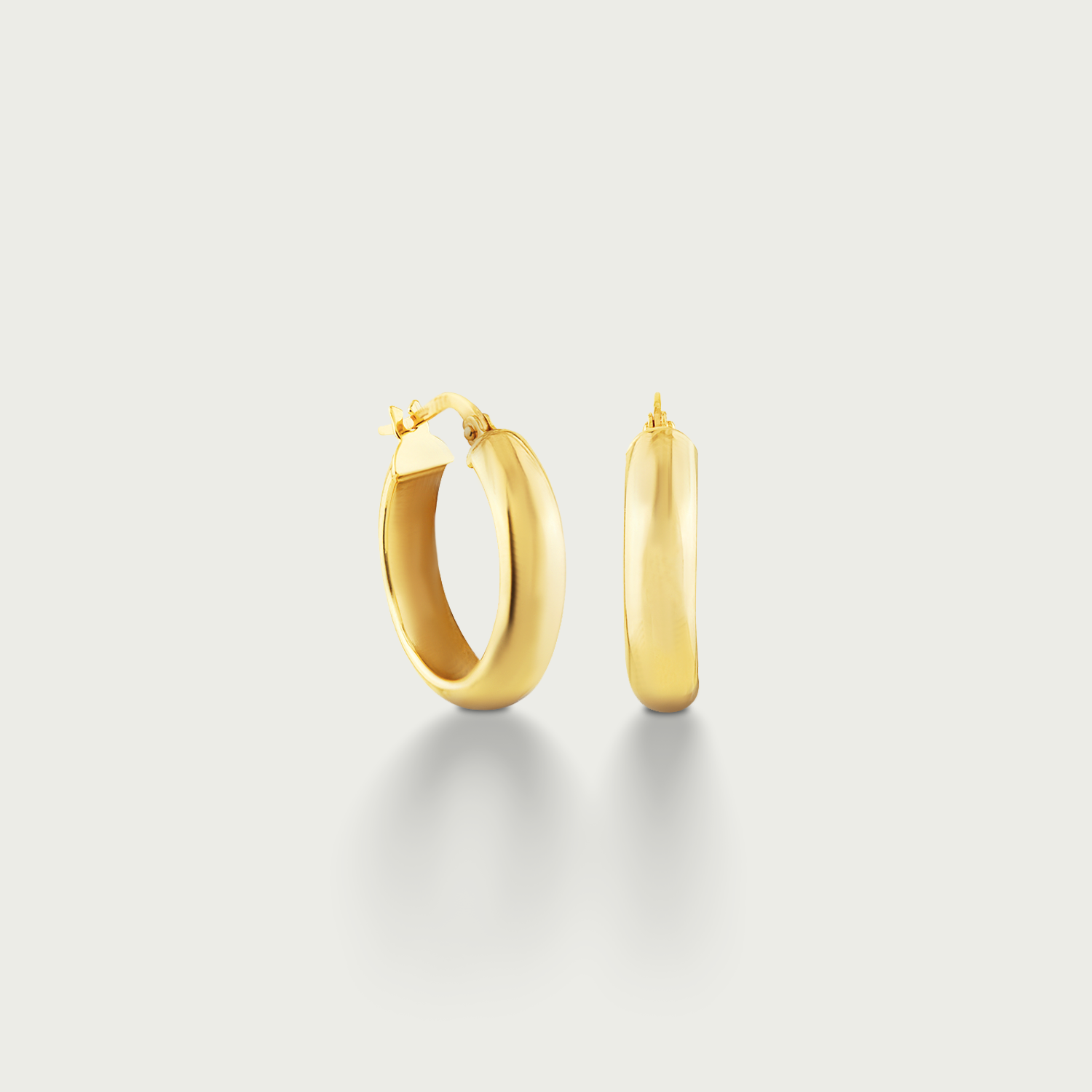 Spotlight Moment Gold Hoop Earrings
