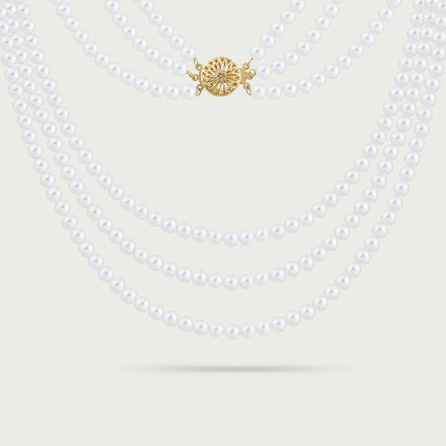 Sunlit Mood Pearl Necklace