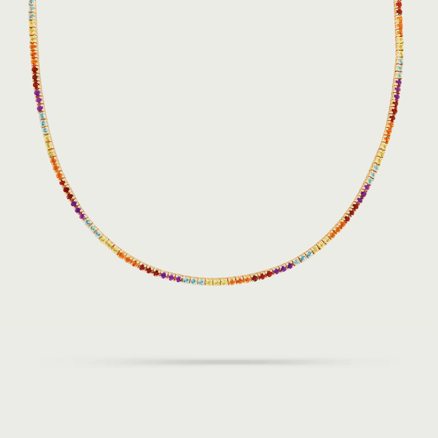 This is Major, Major Rainbow Necklace