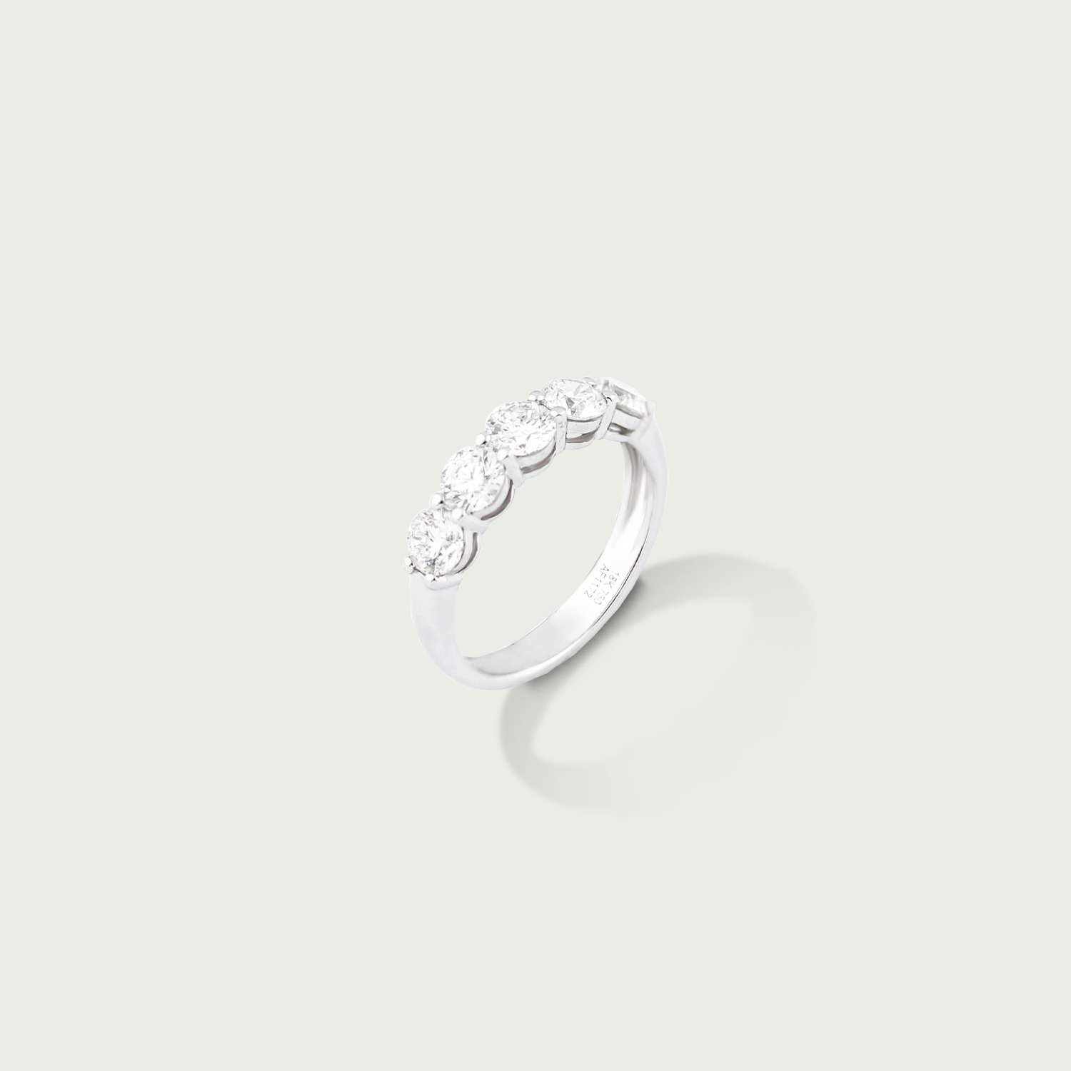 Timeless Bond Diamond Half Eternity Ring