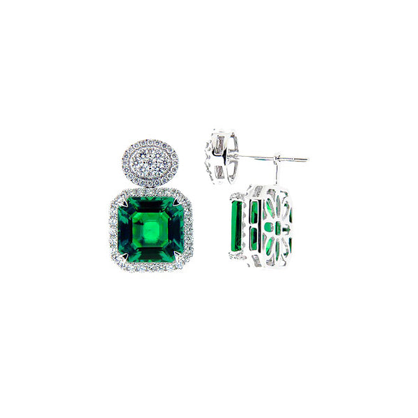 Splendor of Emeralds Earrings
