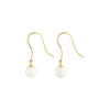 Pearl Drop French Hook Dangling Earrings