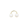 Sea Nymph Pearl Cuff Earrings
