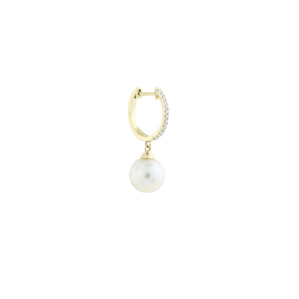 South Sea Pearl Creolla Earrings