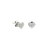 Game Changer Heart Diamond Stud Earrings