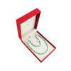 Fly Away With Me Emerald Tennis Necklace