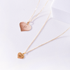 Cherie Yellow Gold Heart Necklace