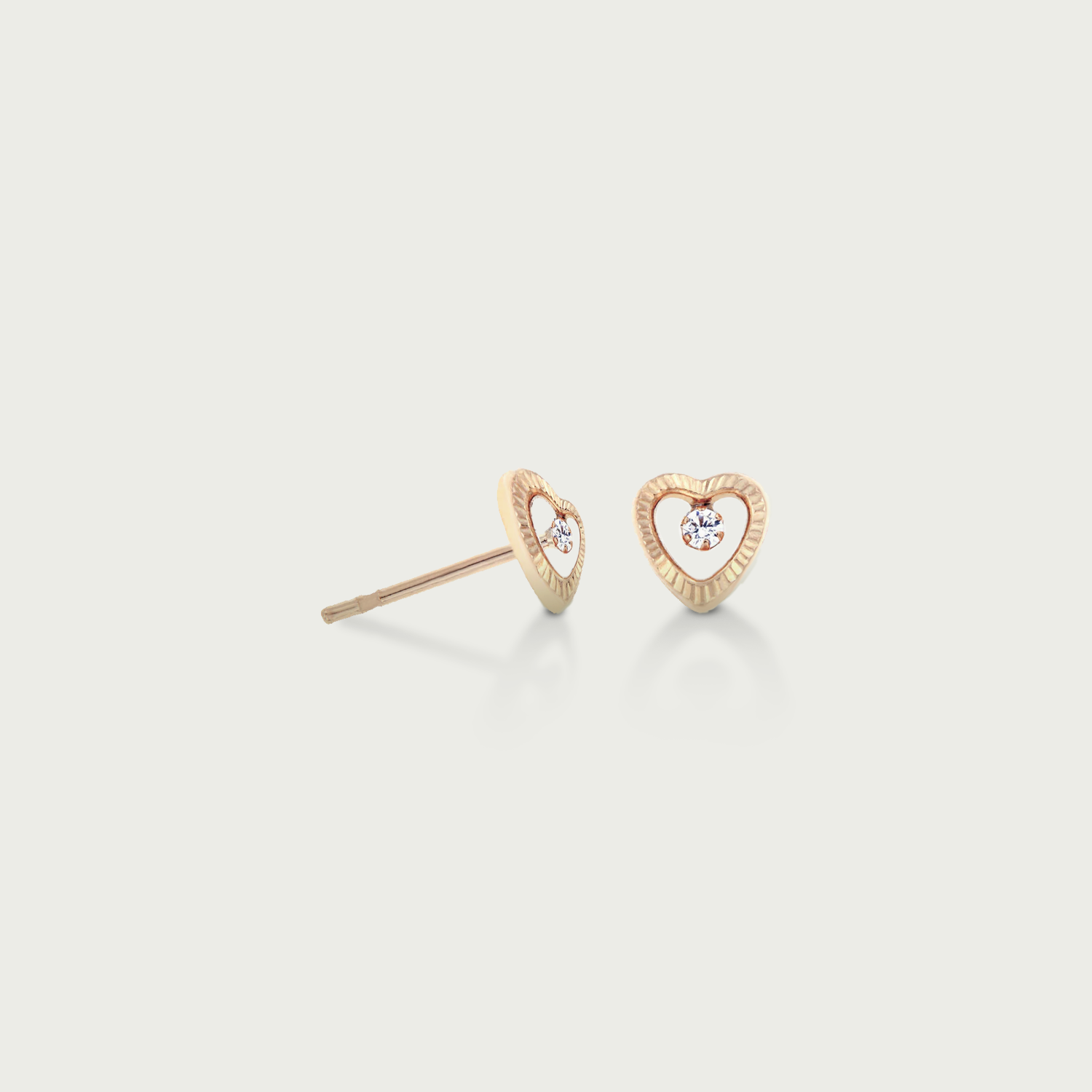 Im Lovable Gold Stud Earrings