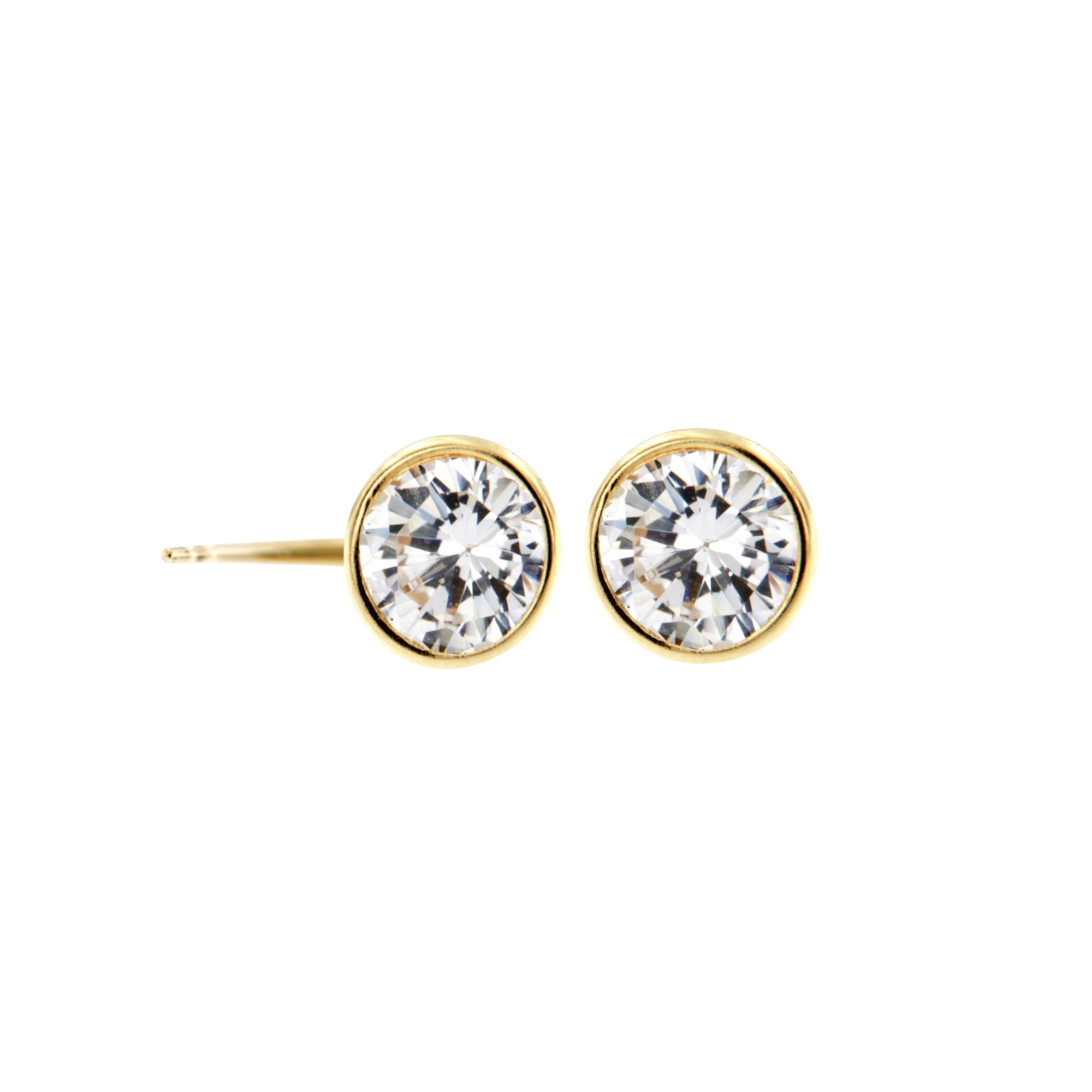 Wish Upon A Star Gold Earrings