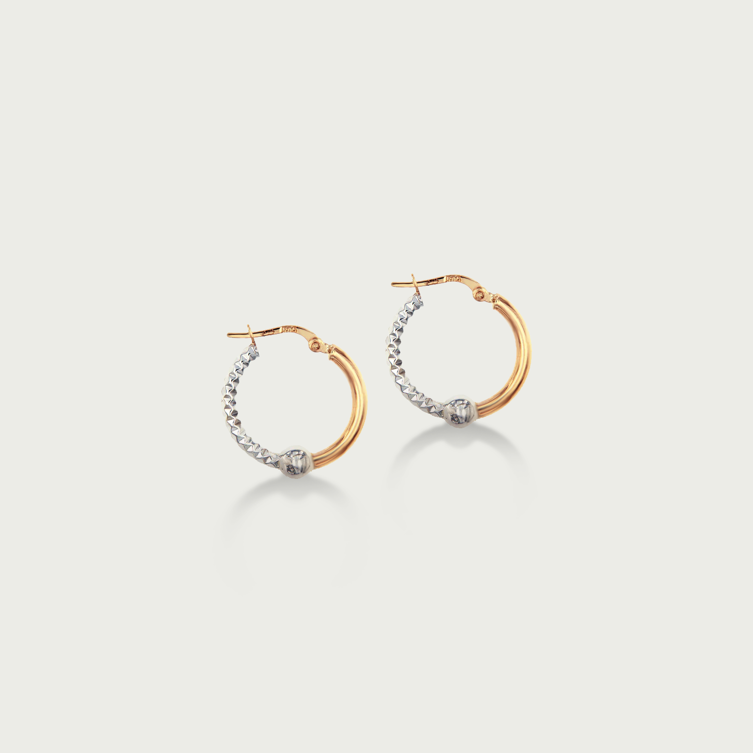 In Her Element Gold Hoop Earrings