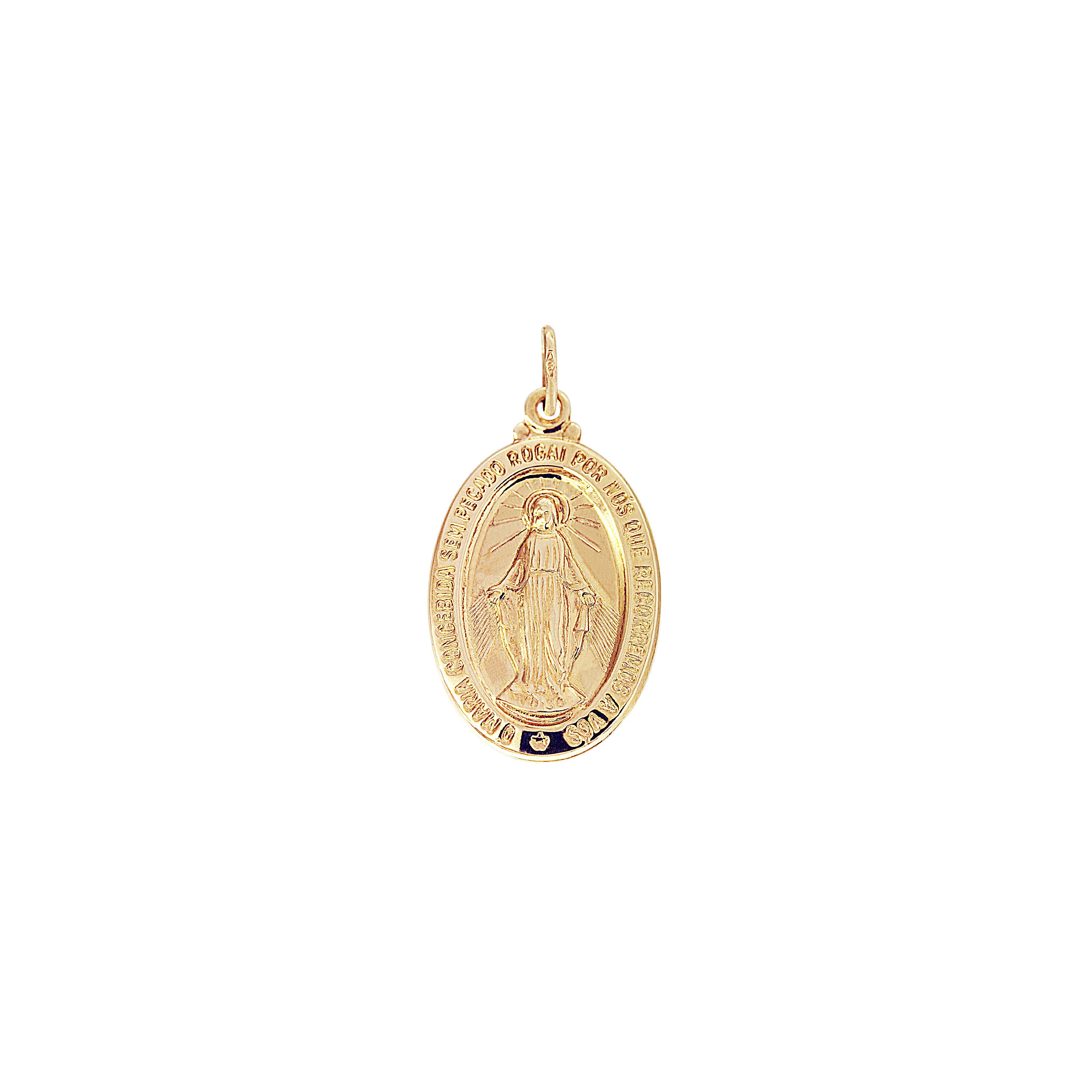 Queen of Heaven Gold Pendant