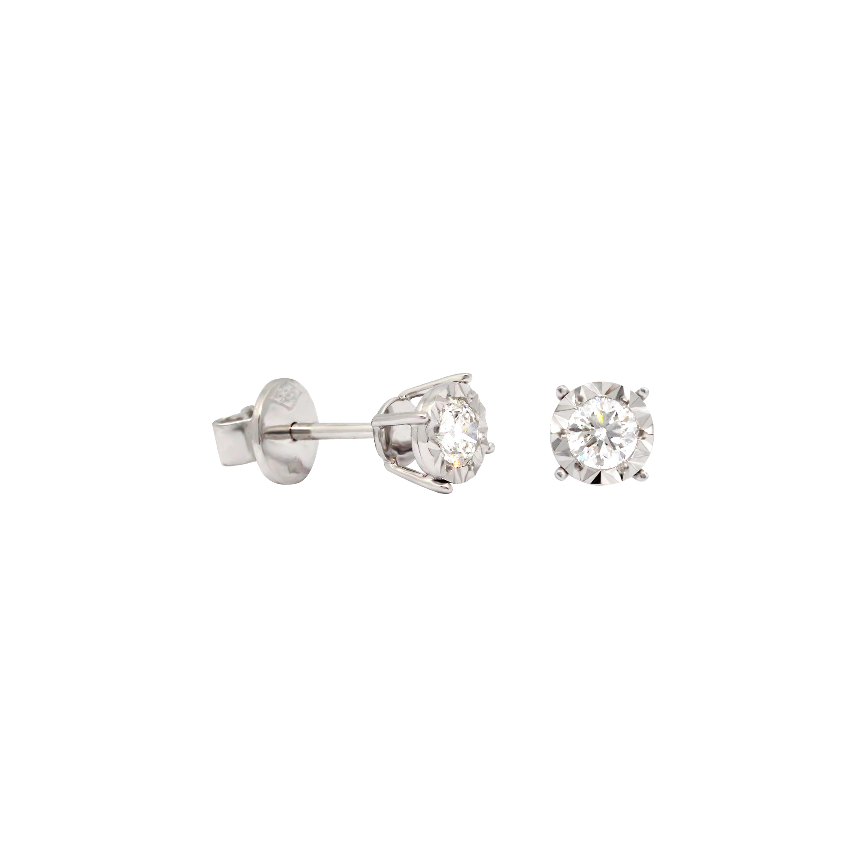 Bright Promise Diamond Stud Earrings