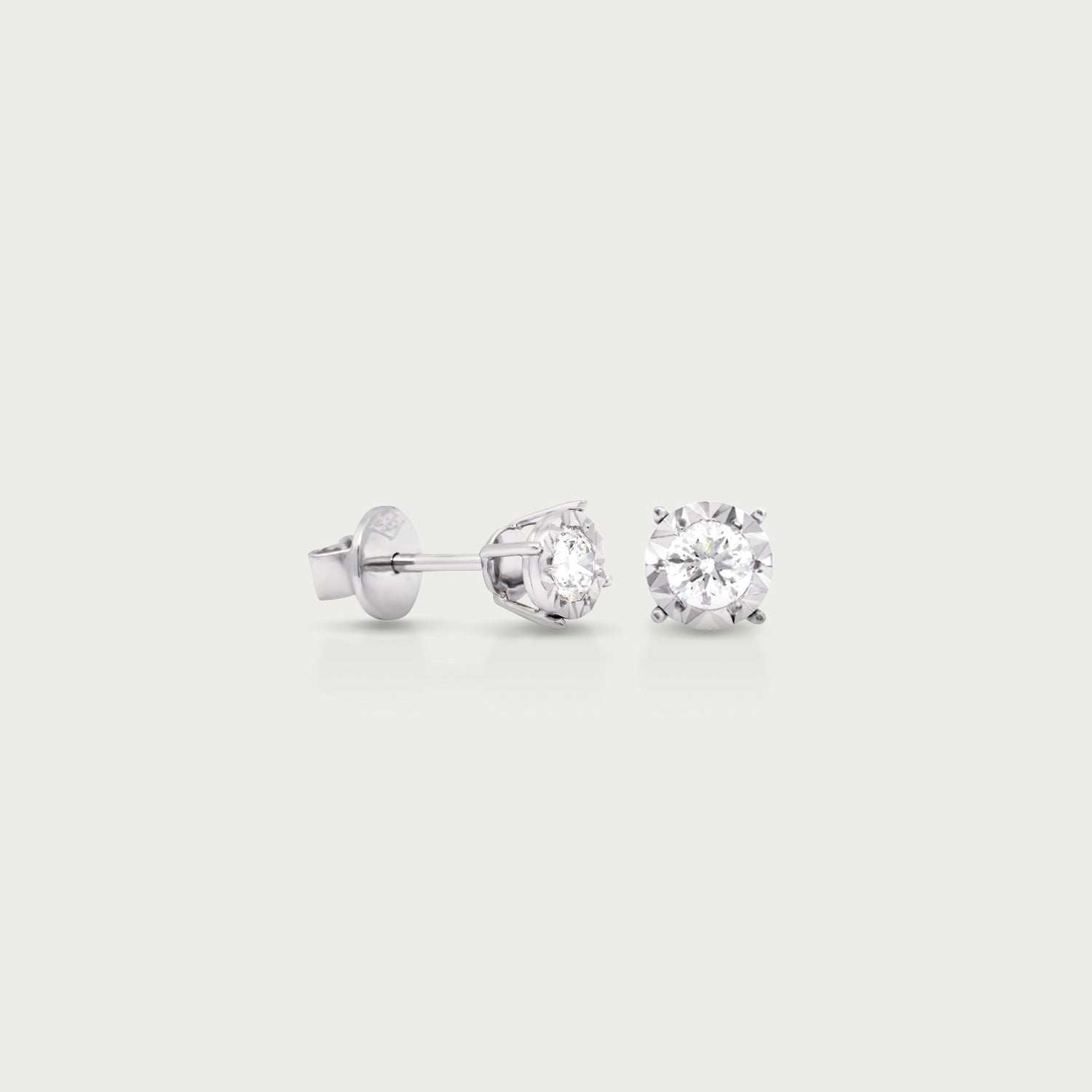 Bright Promise Diamond Stud Earrings
